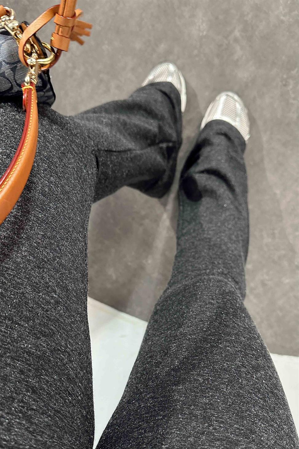 Premium Kalite İspanyol Sim Detay Pantolon Antrasit