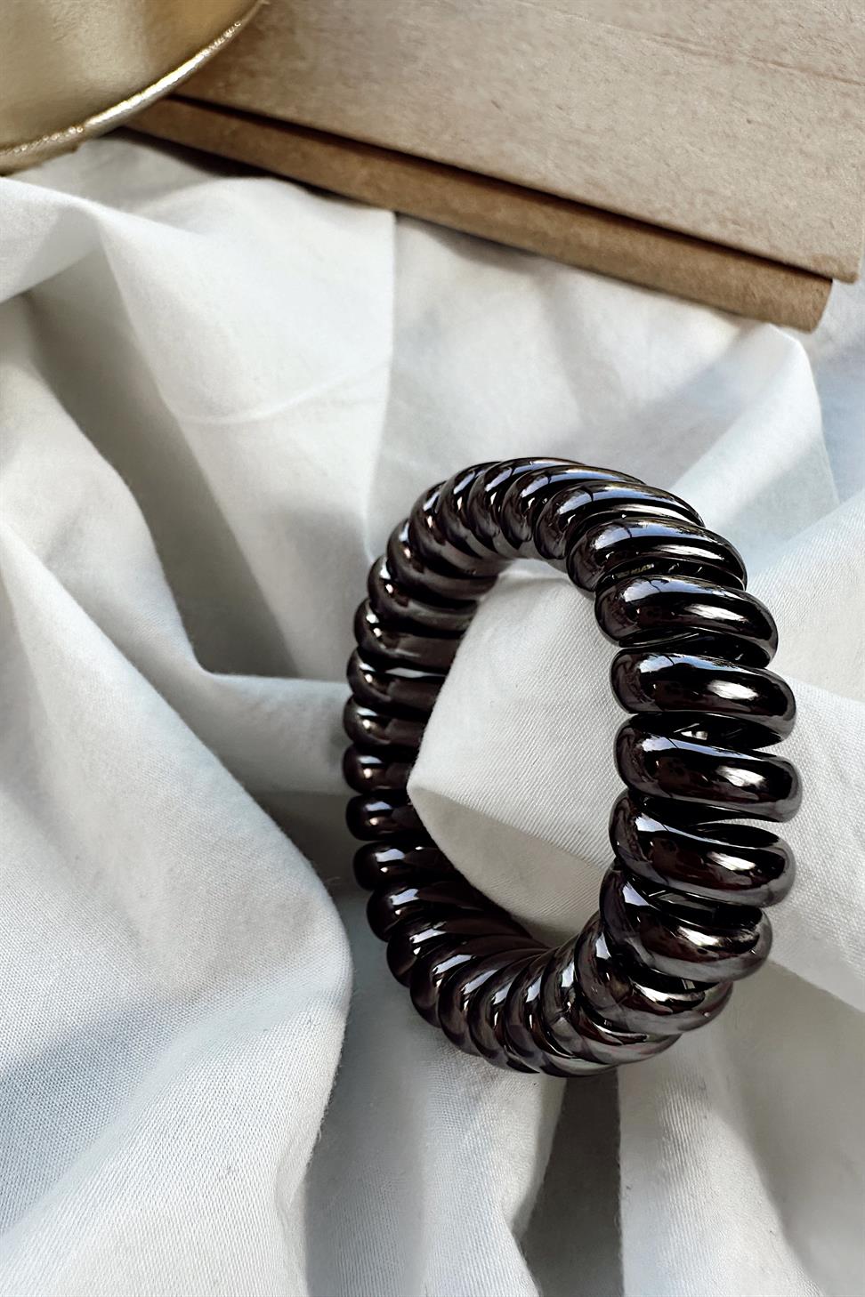 Premium Kalite Spiral Lastik Toka Antrasit