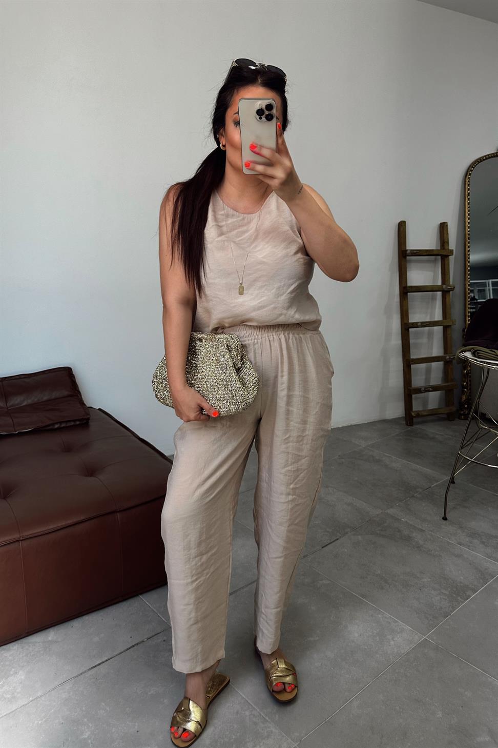 Premium Seri Kolsuz Tensel İkili Takım Taş