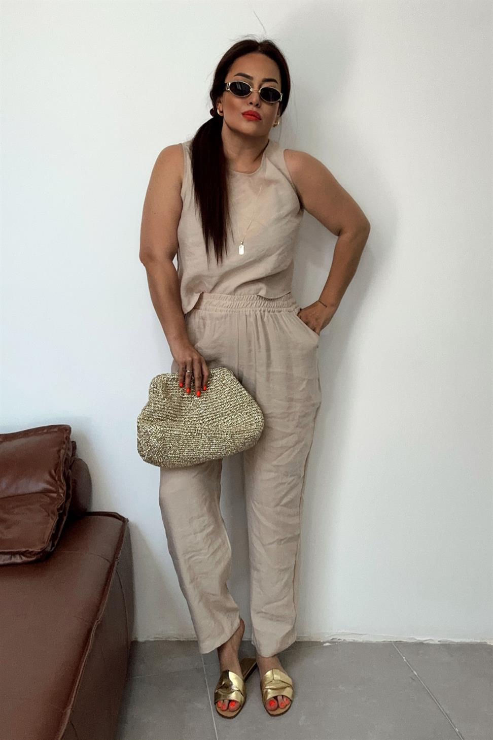 Premium Seri Kolsuz Tensel İkili Takım Taş