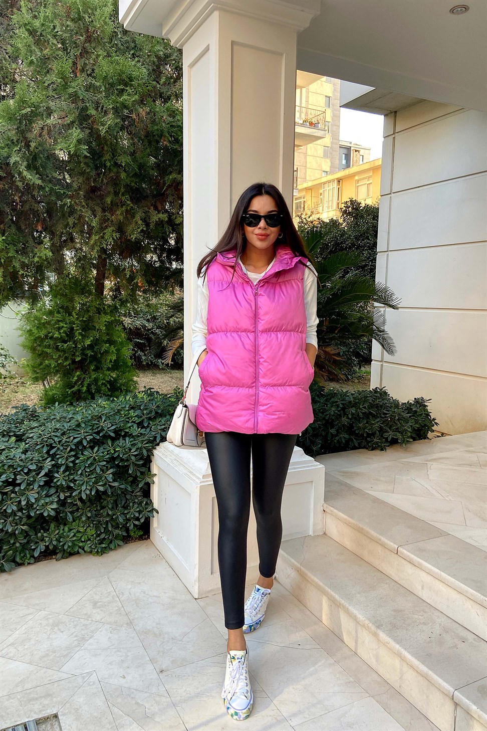 Puf Puf BF Yelek Pembe