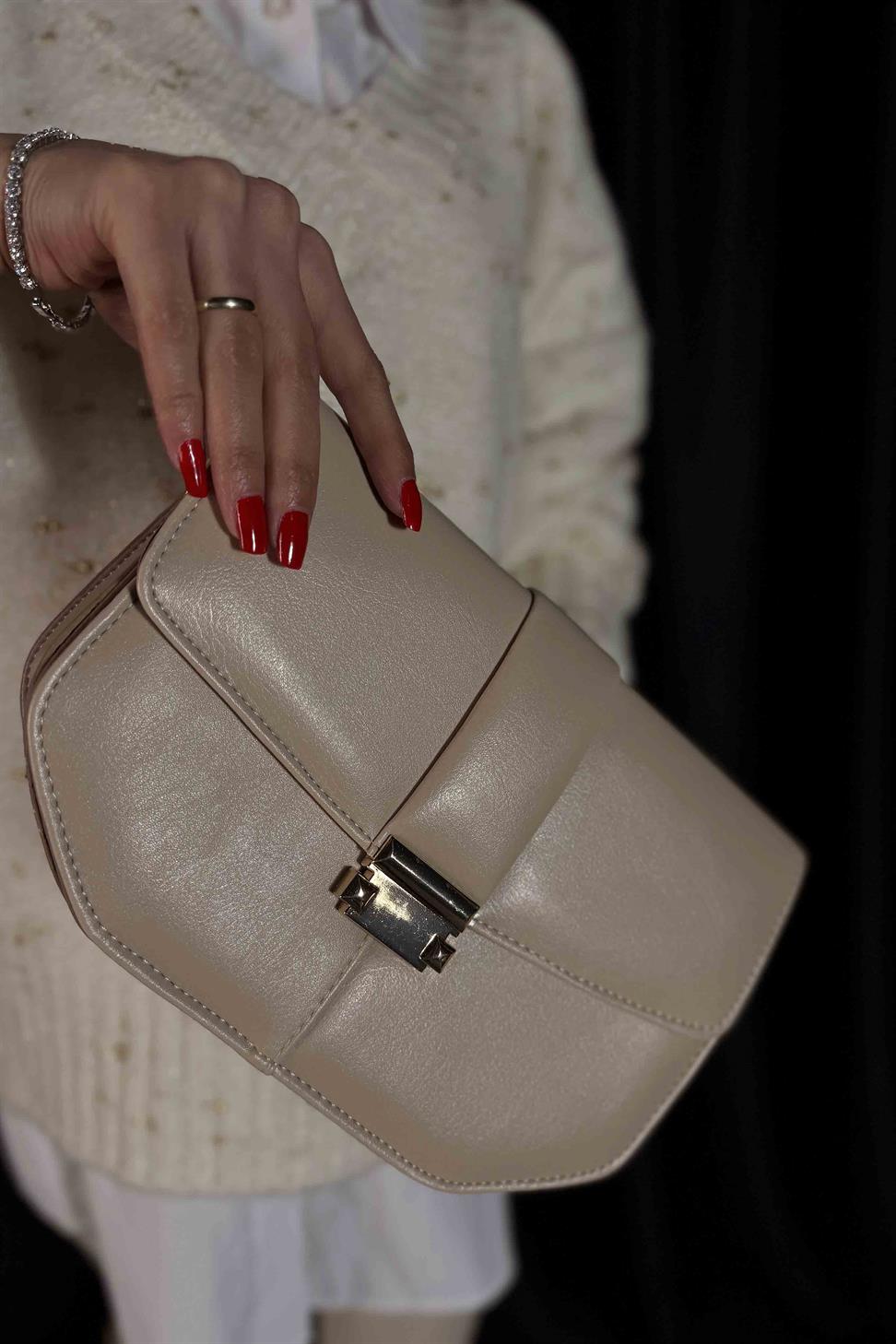 Roma Model El Ve Kadın Omuz Çantası Taş