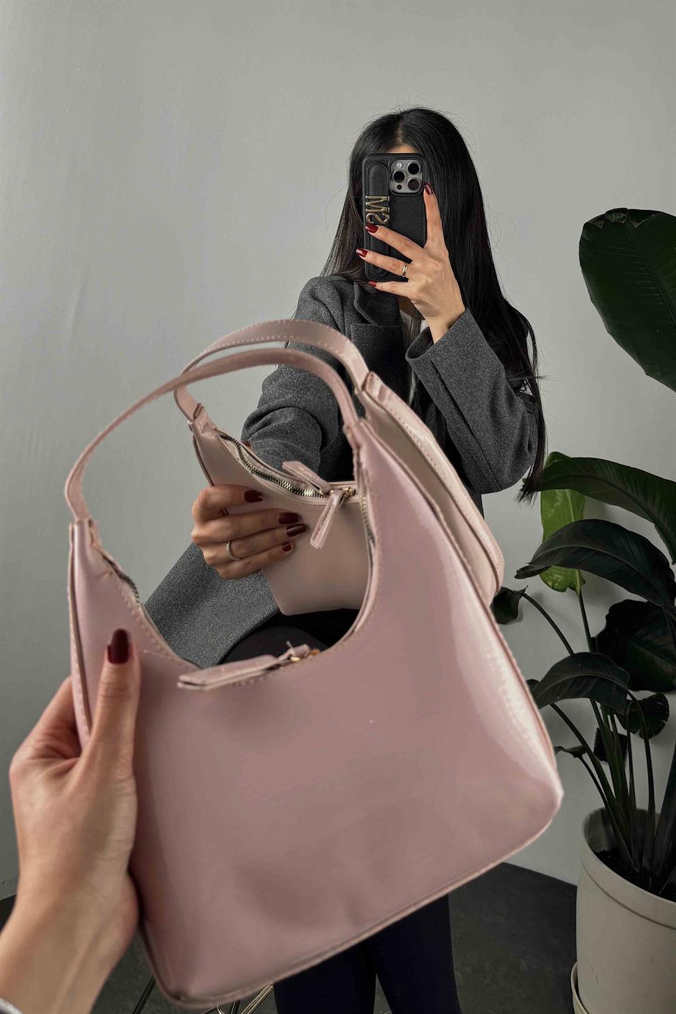 Rugan Cherry Çanta Pembe