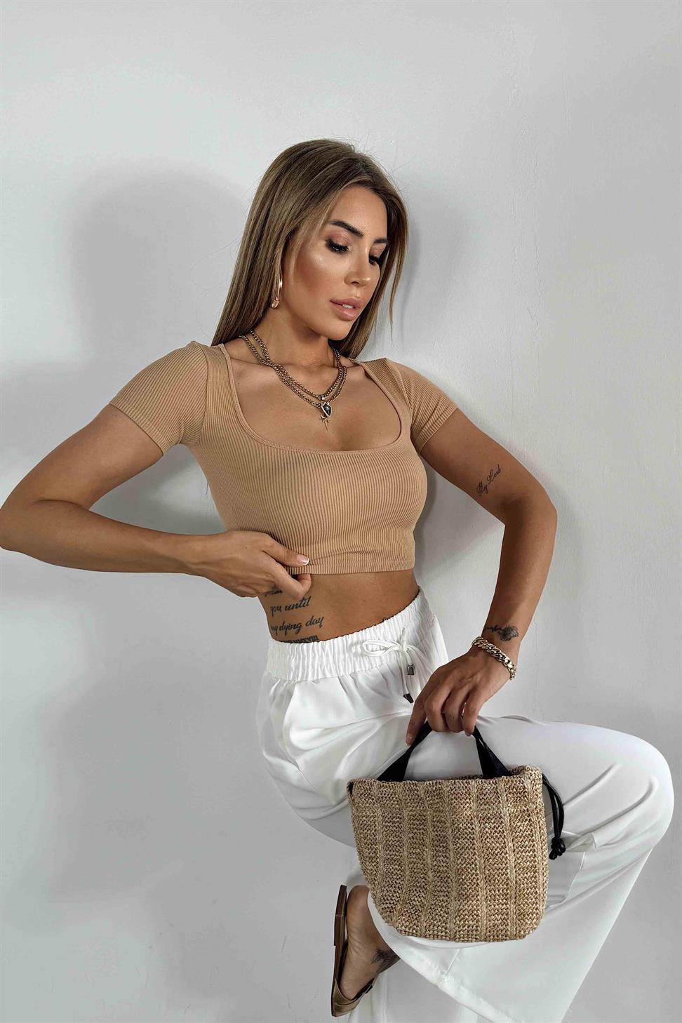 U Yaka Fitilli Crop Camel