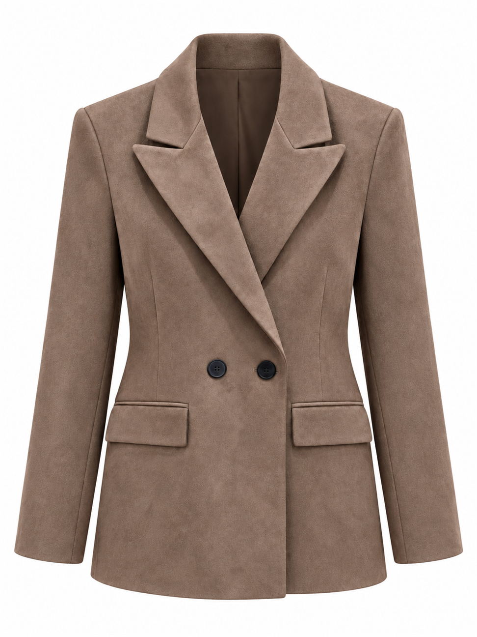 Vizon Süet Blazer Ceket