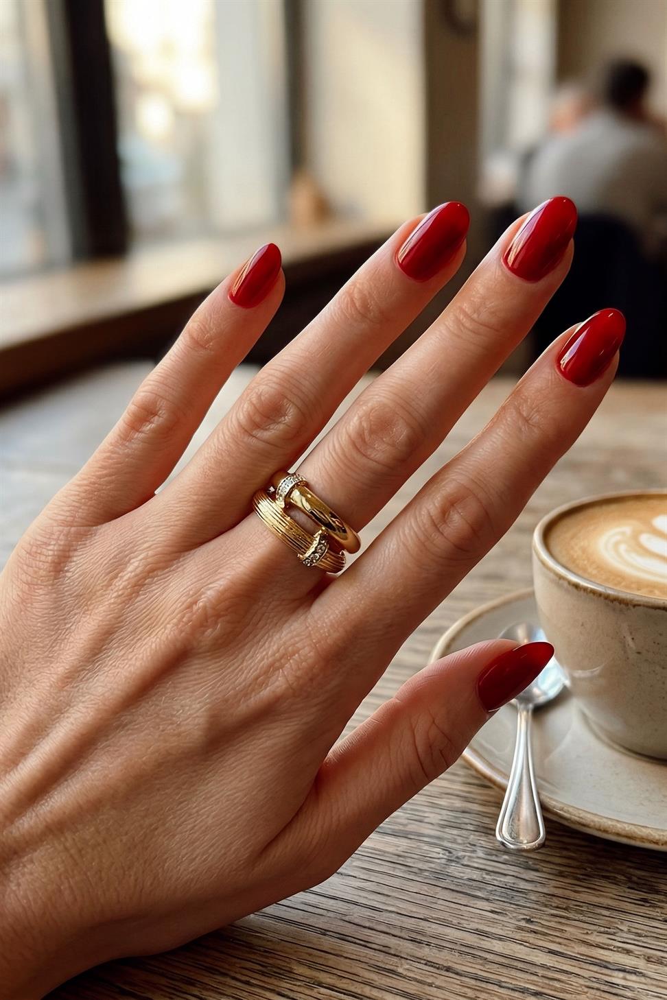 Xuping Zirkon Taşlı Bella Gold Yüzük