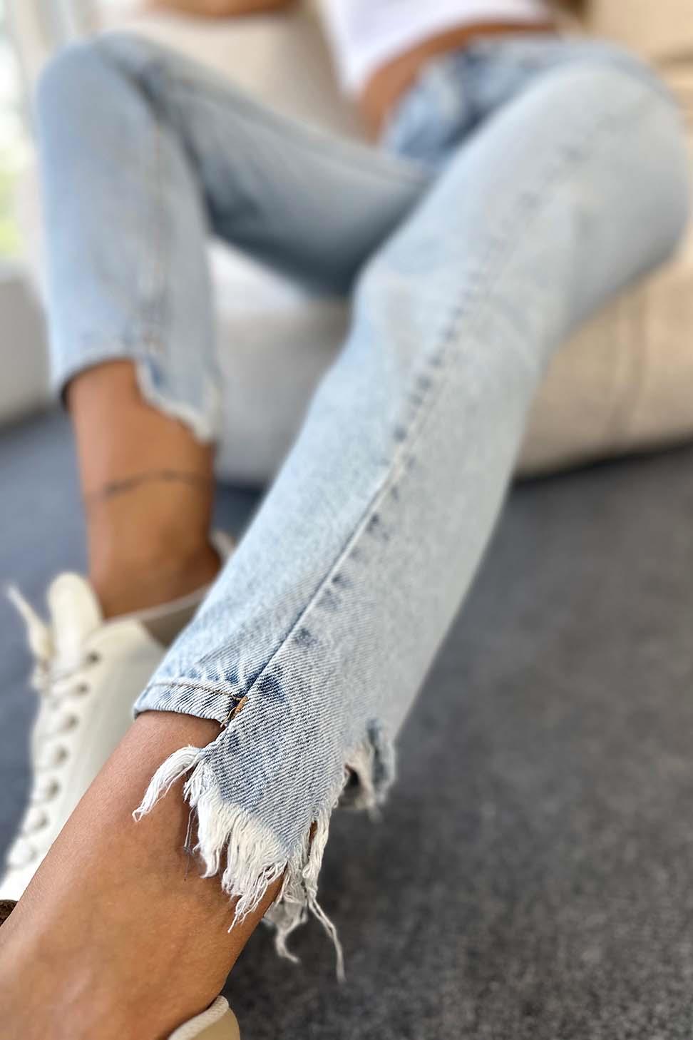 Boyfriend Kar Yıkamalı Kadın Jean Kar