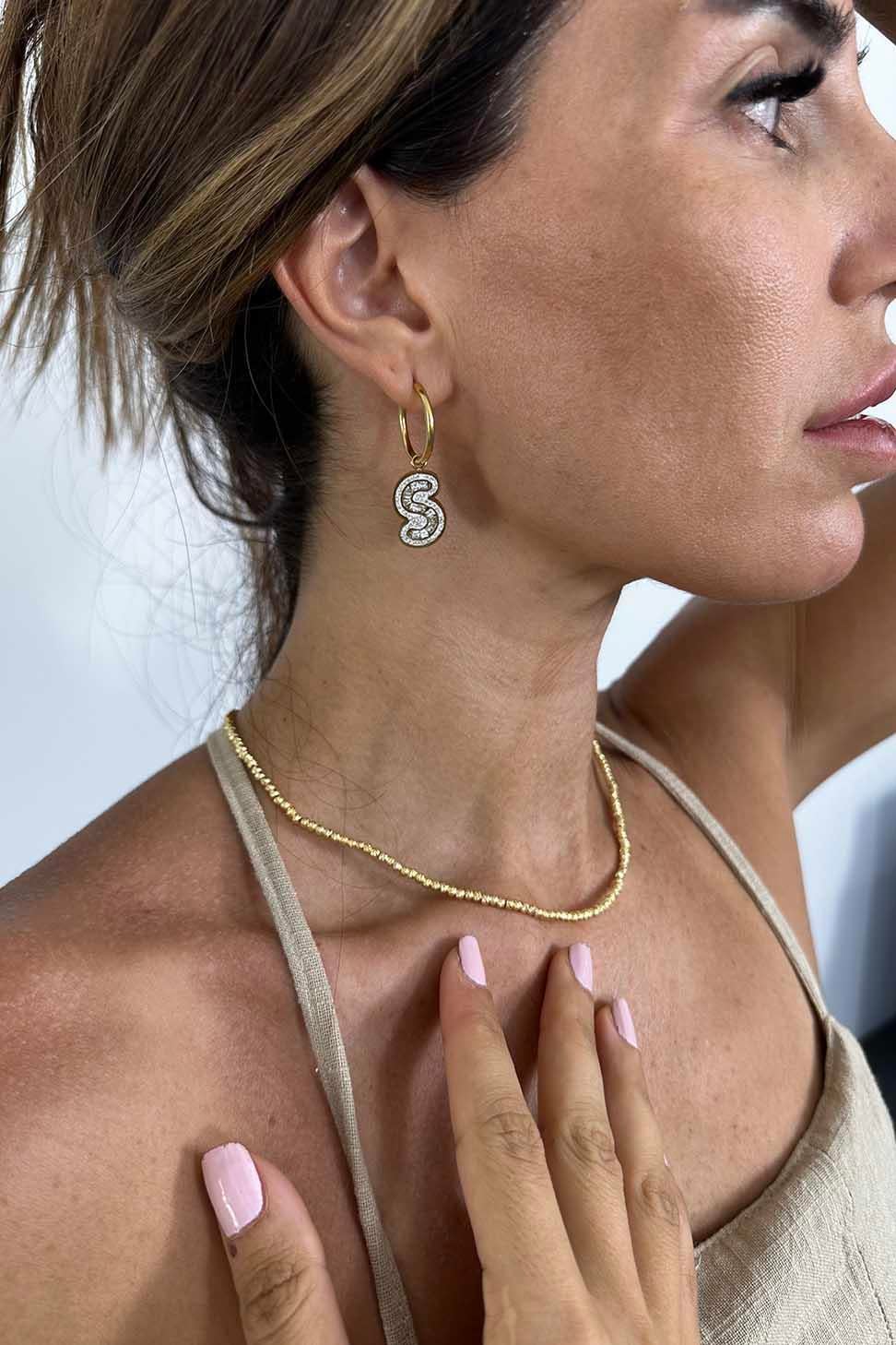 Baget Harf Küpe S GOLD