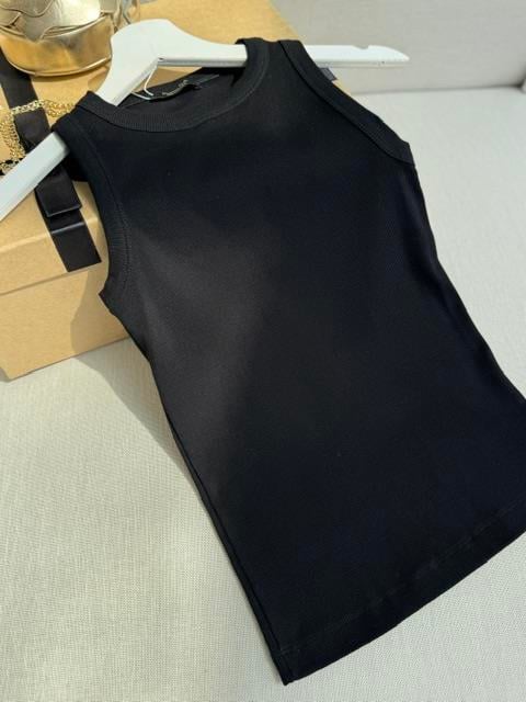 Fitilli Halter Yaka Atlet Siyah