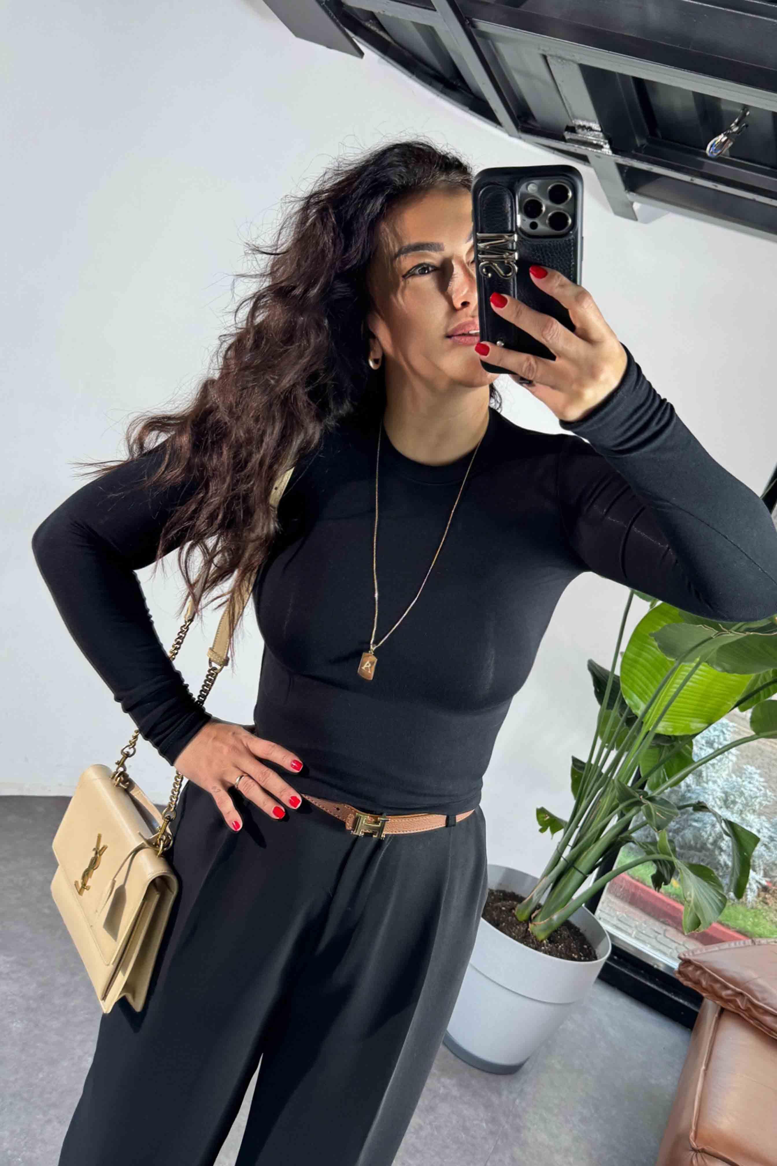 Marka Model Bisiklet Yaka Basıc Body Siyah
