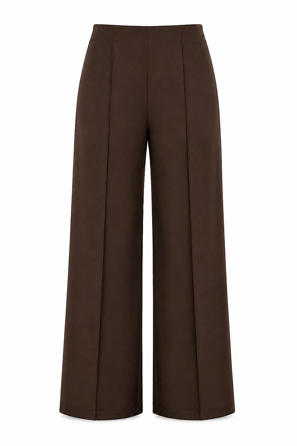 Nova Basic Palazzo Pantolon Kahverengi