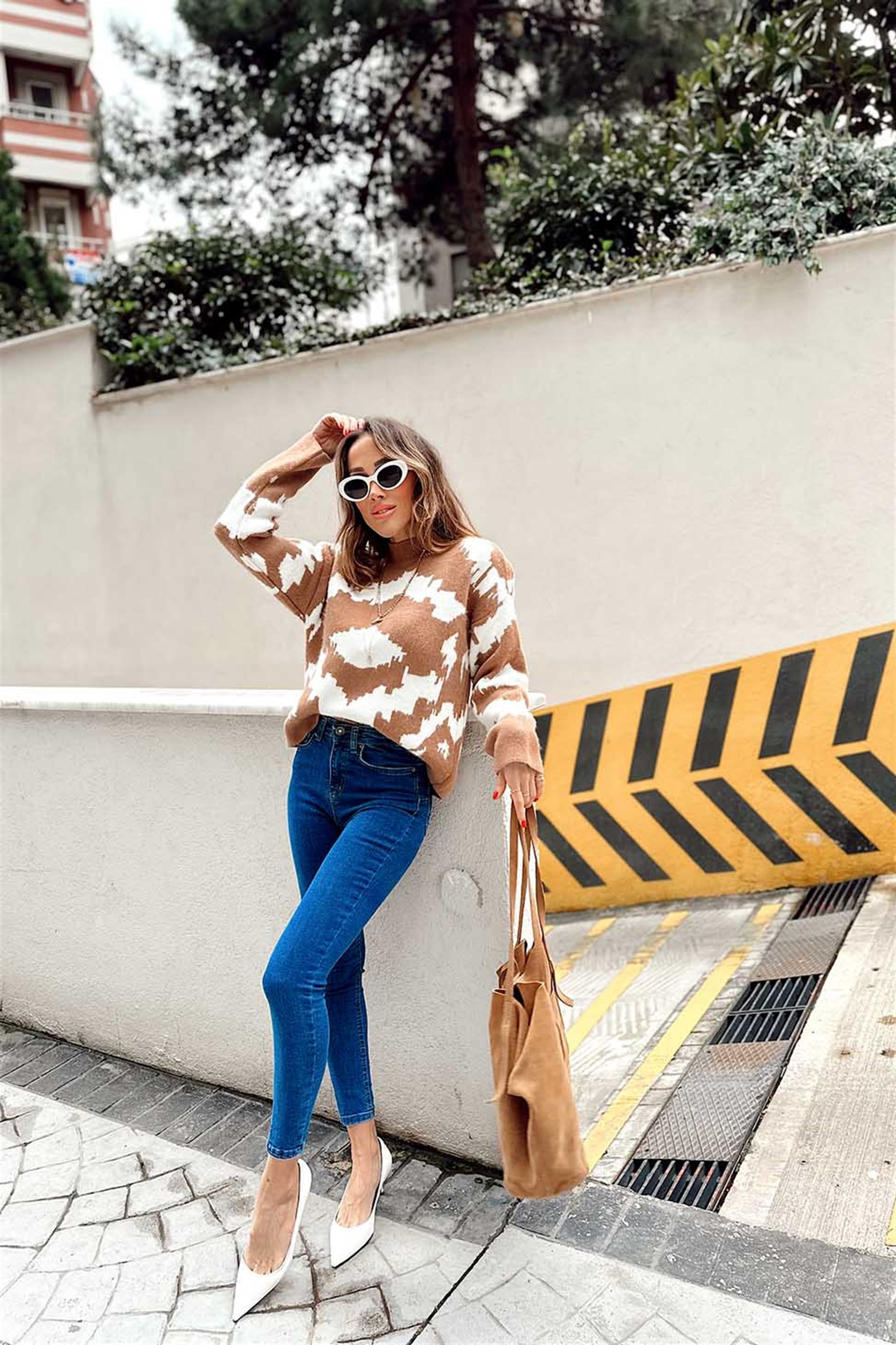 Ultra Yüksel Bel Likralı Skinny Jean Mavi