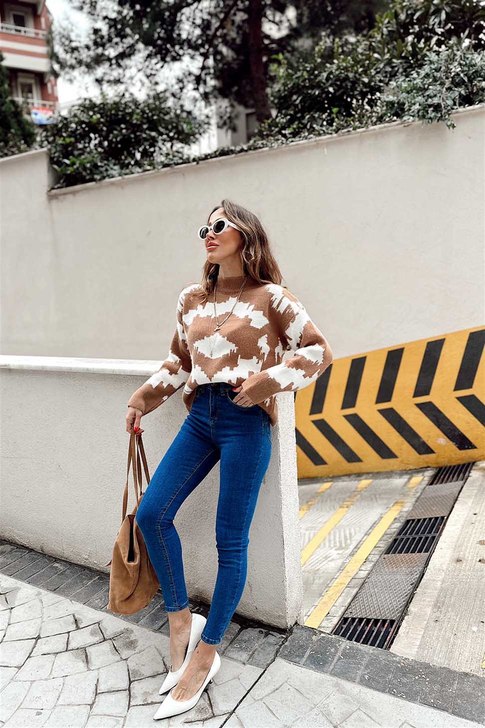 Ultra Yüksek Bel Likralı Skinny Jean Mavi · 3
