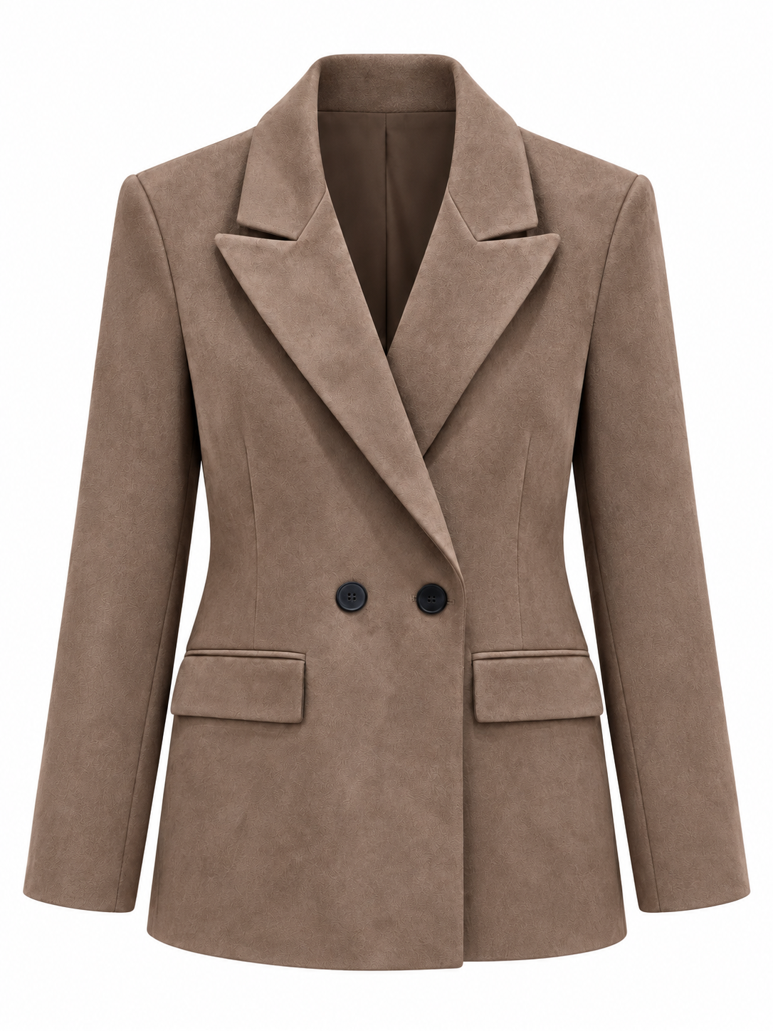 Vizon Süet Blazer Ceket