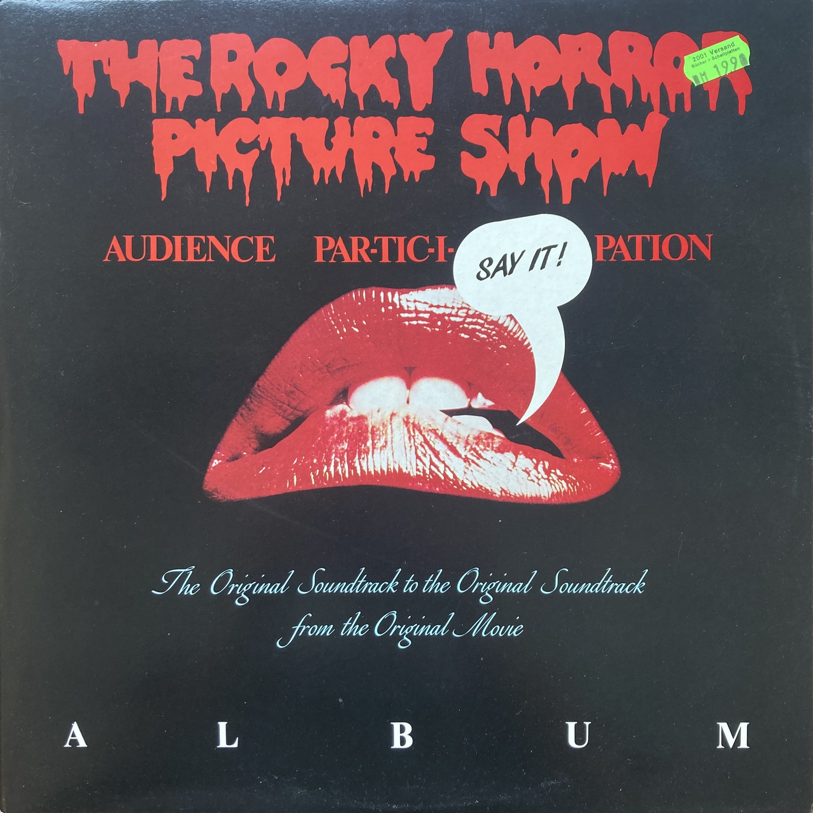 ARIOUS – THE ROCKY HORROR PICTURE SHOW (THE ORIGINAL AUDIENCE PAR-TIC-I-PATION ALBUM)