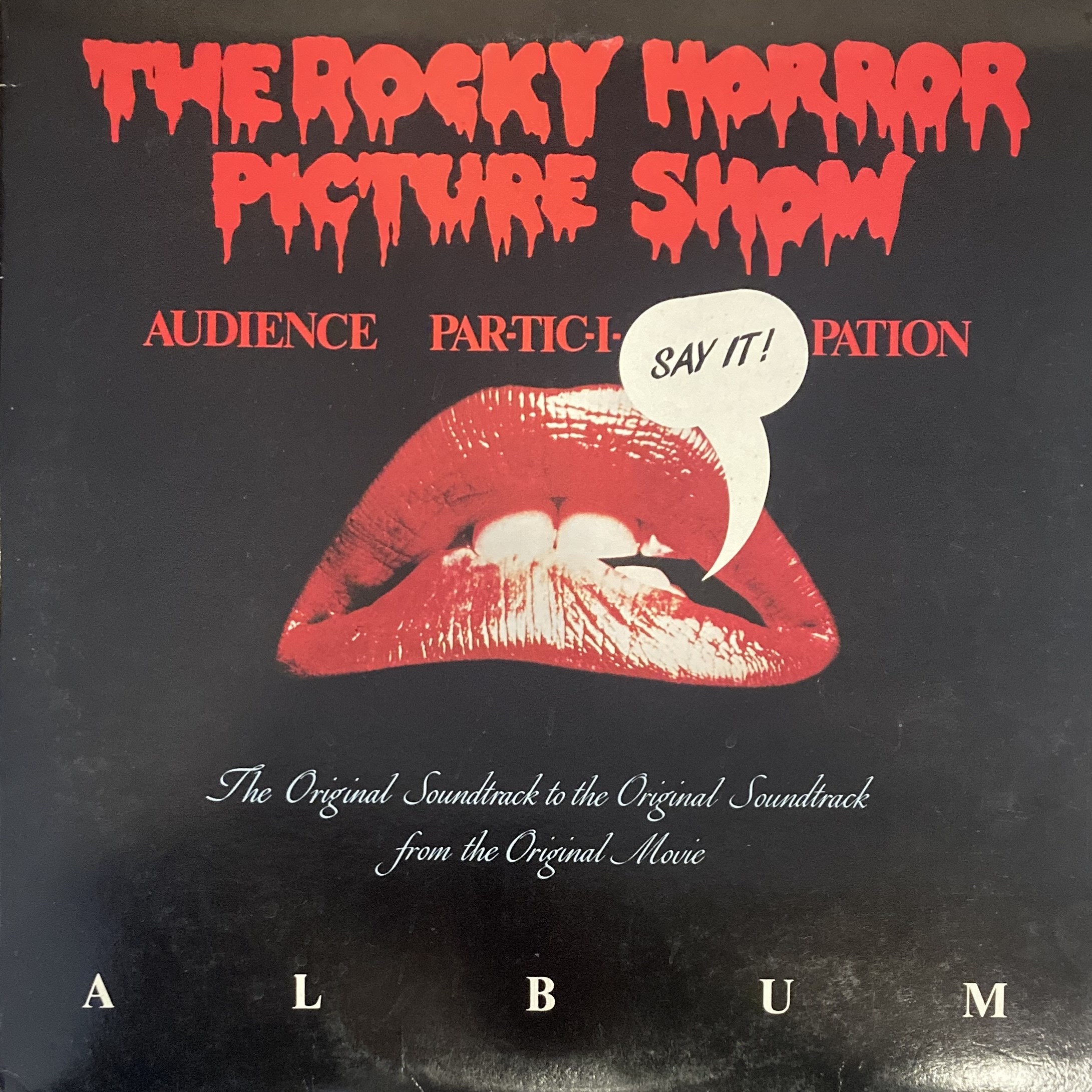 ARIOUS – THE ROCKY HORROR PICTURE SHOW (THE ORIGINAL AUDIENCE PAR-TIC-I-PATION ALBUM)