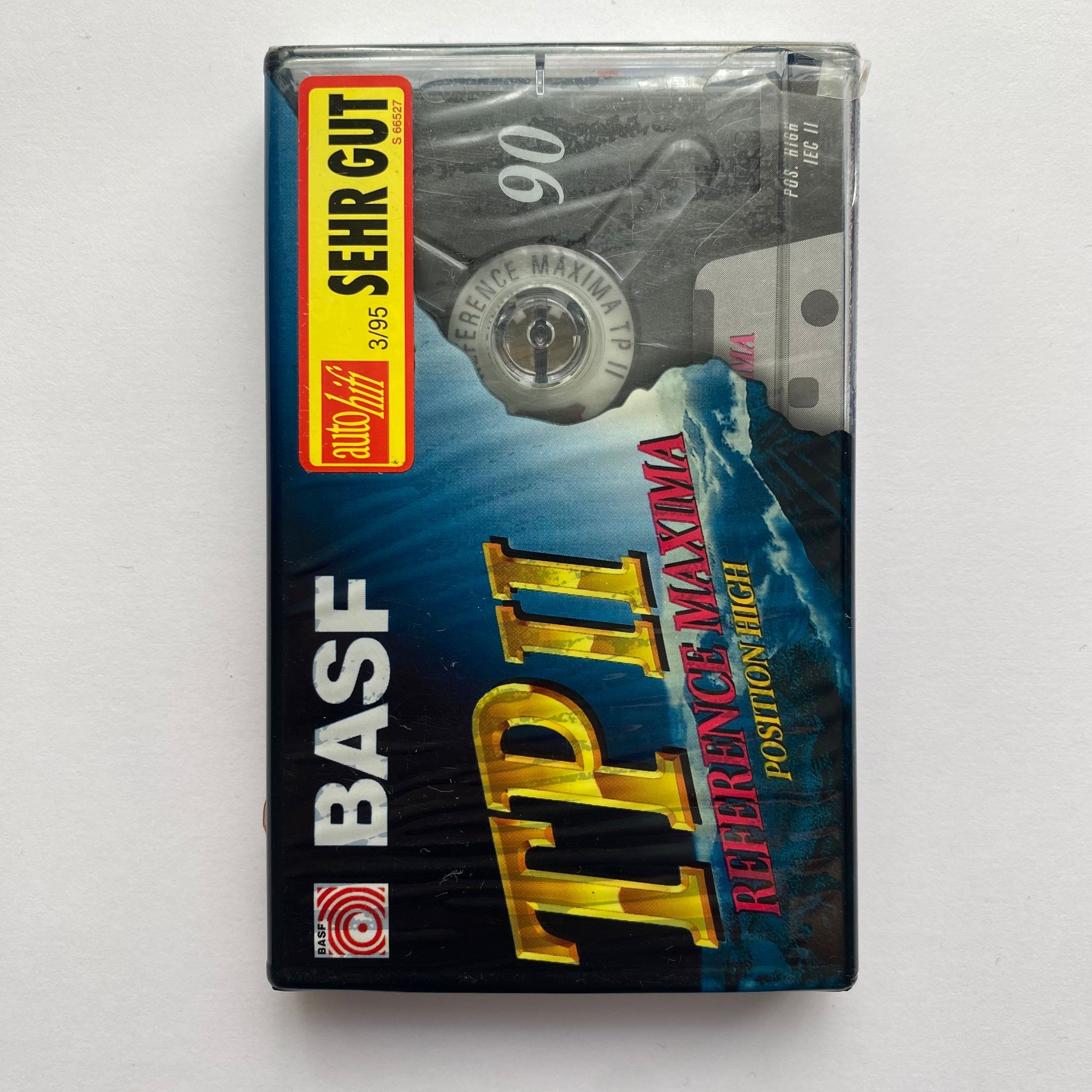 BASF TPII-90 - BOŞ KASET AMBALAJINDA