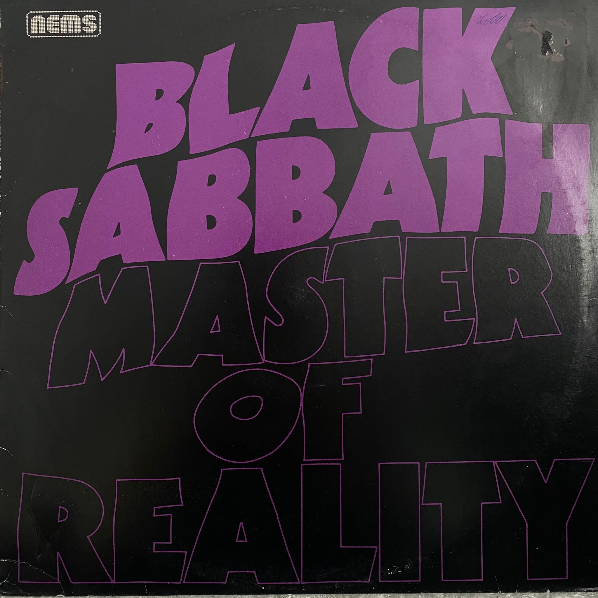 BLACK SABBATH - MASTER OF REALITY