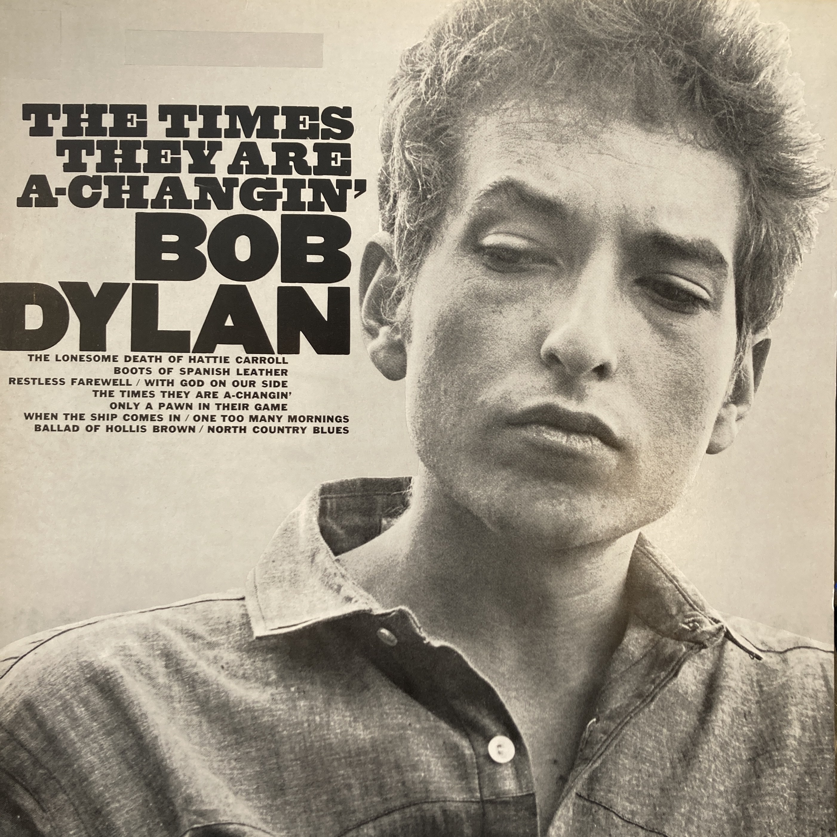 BOB DYLAN - THE TIMES THEY ARE A-CHANGIN'