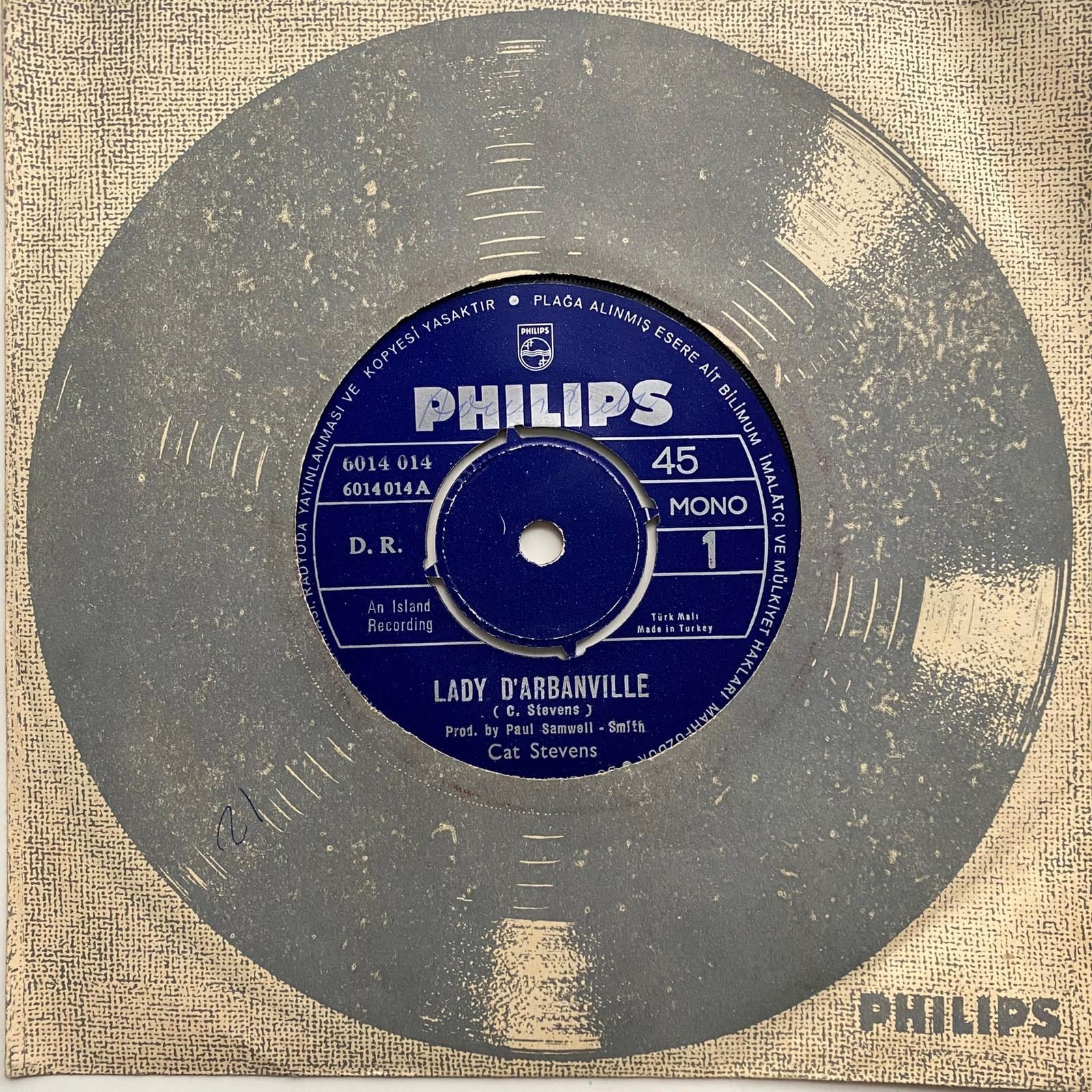 CAT STEVENS - LADY D'ARBANVILLE / TIME - FILL MY EYES