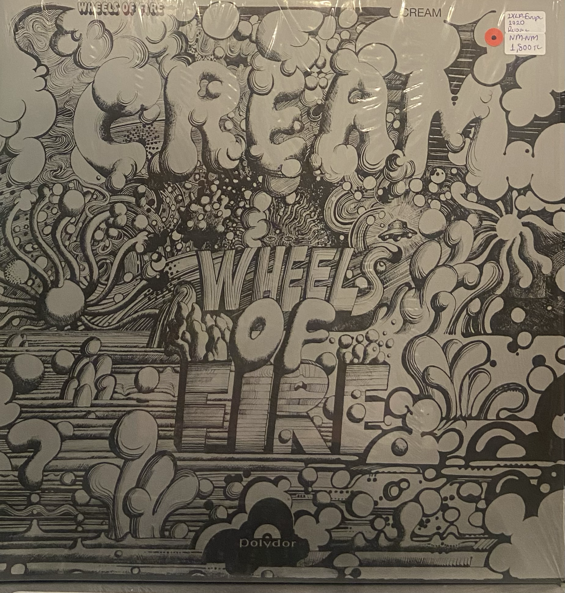 CREAM - WHEELS OF FIRE 