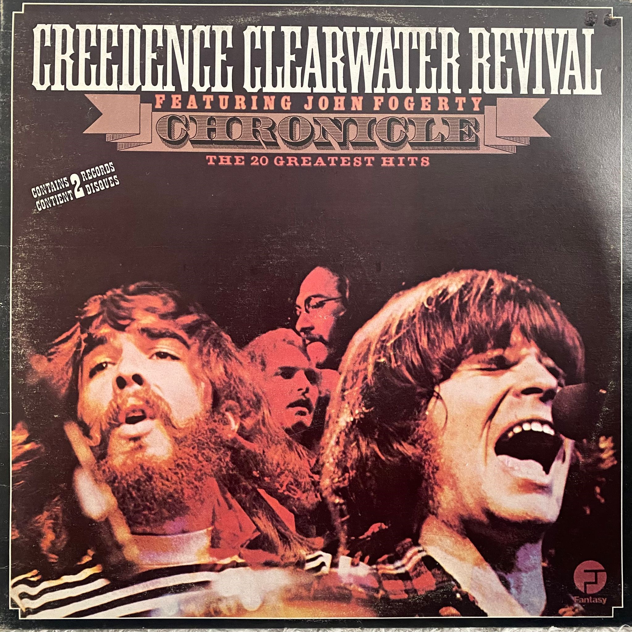 CREEDENCE CLEARWATER REVIVAL FT. JOHN FOGERTY - CHRONICLE (THE 20 GREATEST HITS)