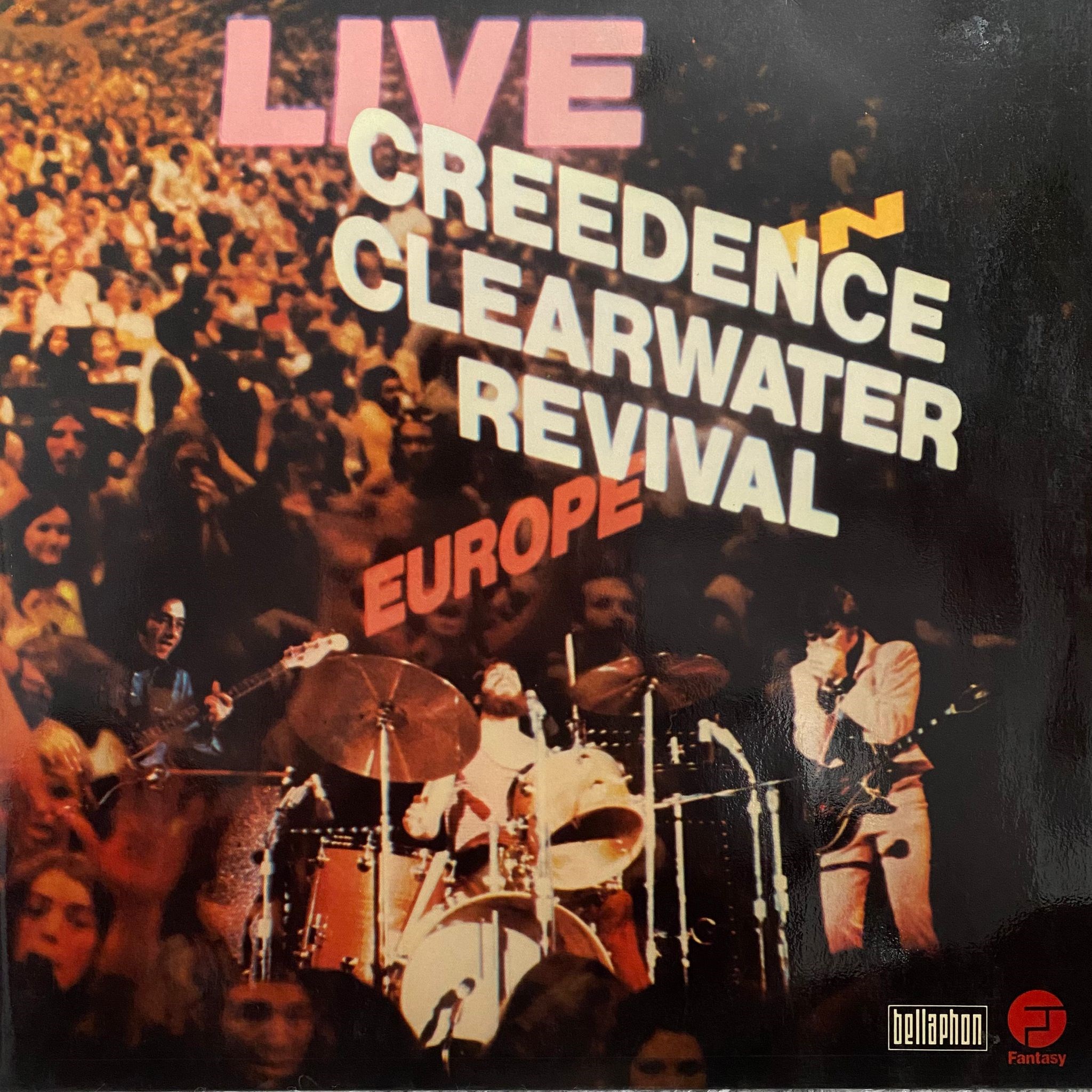 CREEDENCE CLEARWATER REVIVAL - LIVE IN EUROPE