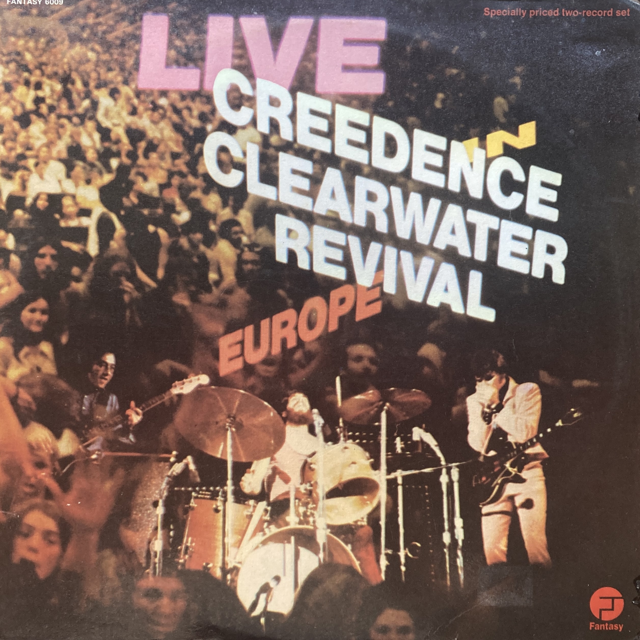CREEDENCE CLEARWATER REVIVAL – LIVE IN EUROPE