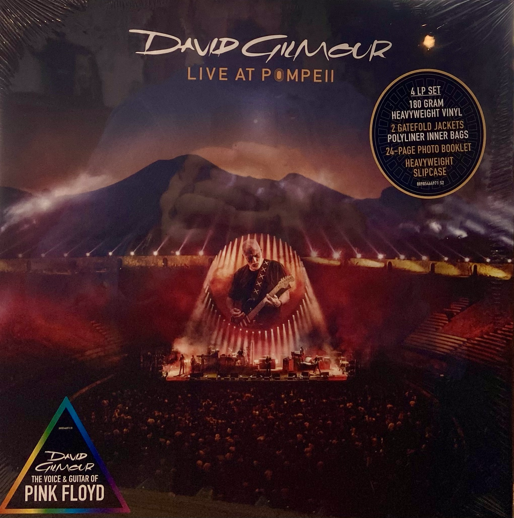 DAVID GILMOUR - LIVE AT POMPEII (4 LP BOX SET) 
