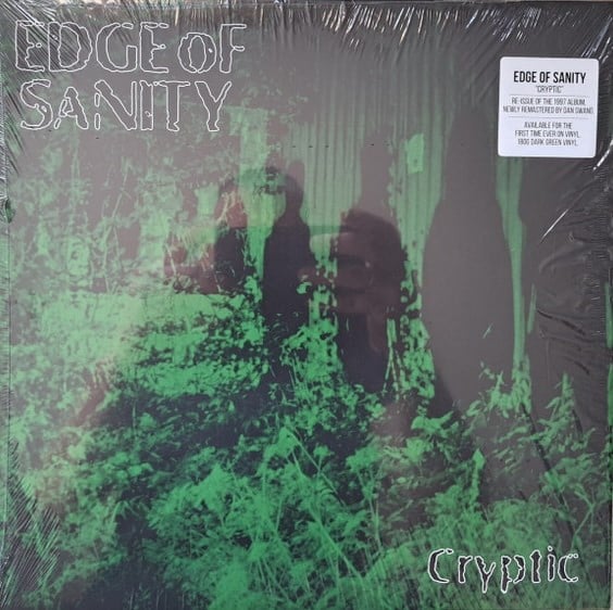 EDGE OF SANITY - CRYPTIC (DARK GREEN VINYL) 