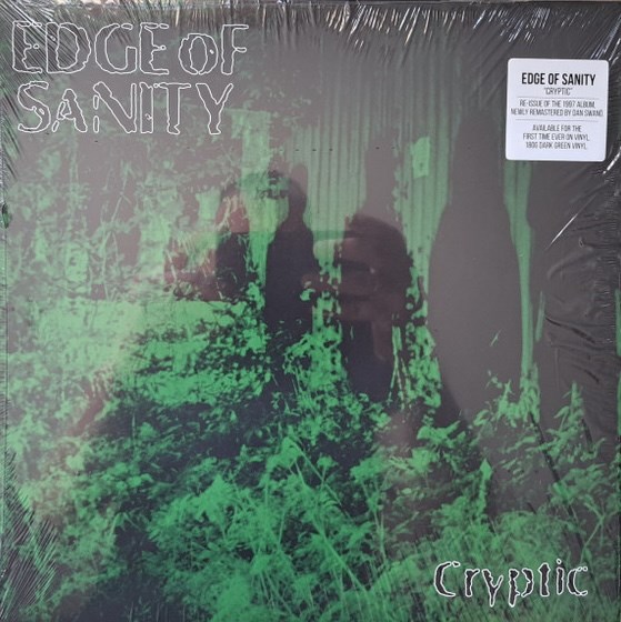EDGE OF SANITY - CRYPTIC (DARK GREEN VINYL) 