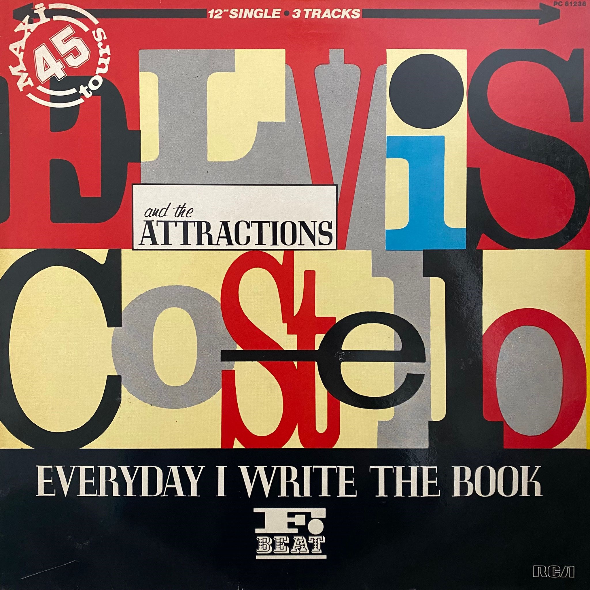 ELVIS COSTELLO AND THE ATTRACTIONS - EVERYDAY I WRITE THE BOOK