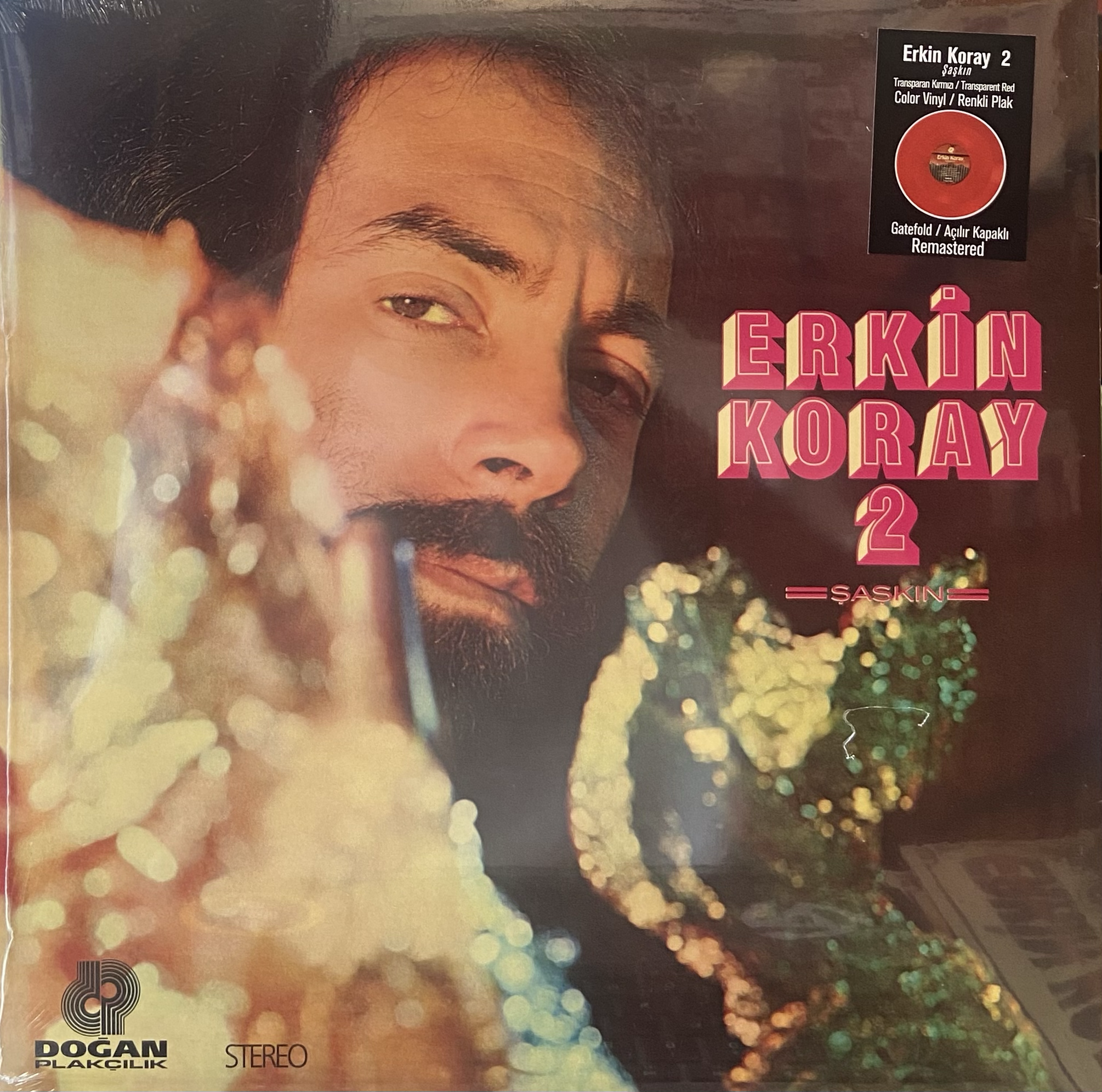 ERKİN KORAY - ERKİN KORAY 2 (TRANSPARAN KIRMIZI RENKLİ PLAK) 