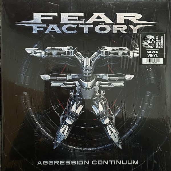 FEAR FACTORY - AGGRESSION CONTINUUM (SILVER VINYL) 