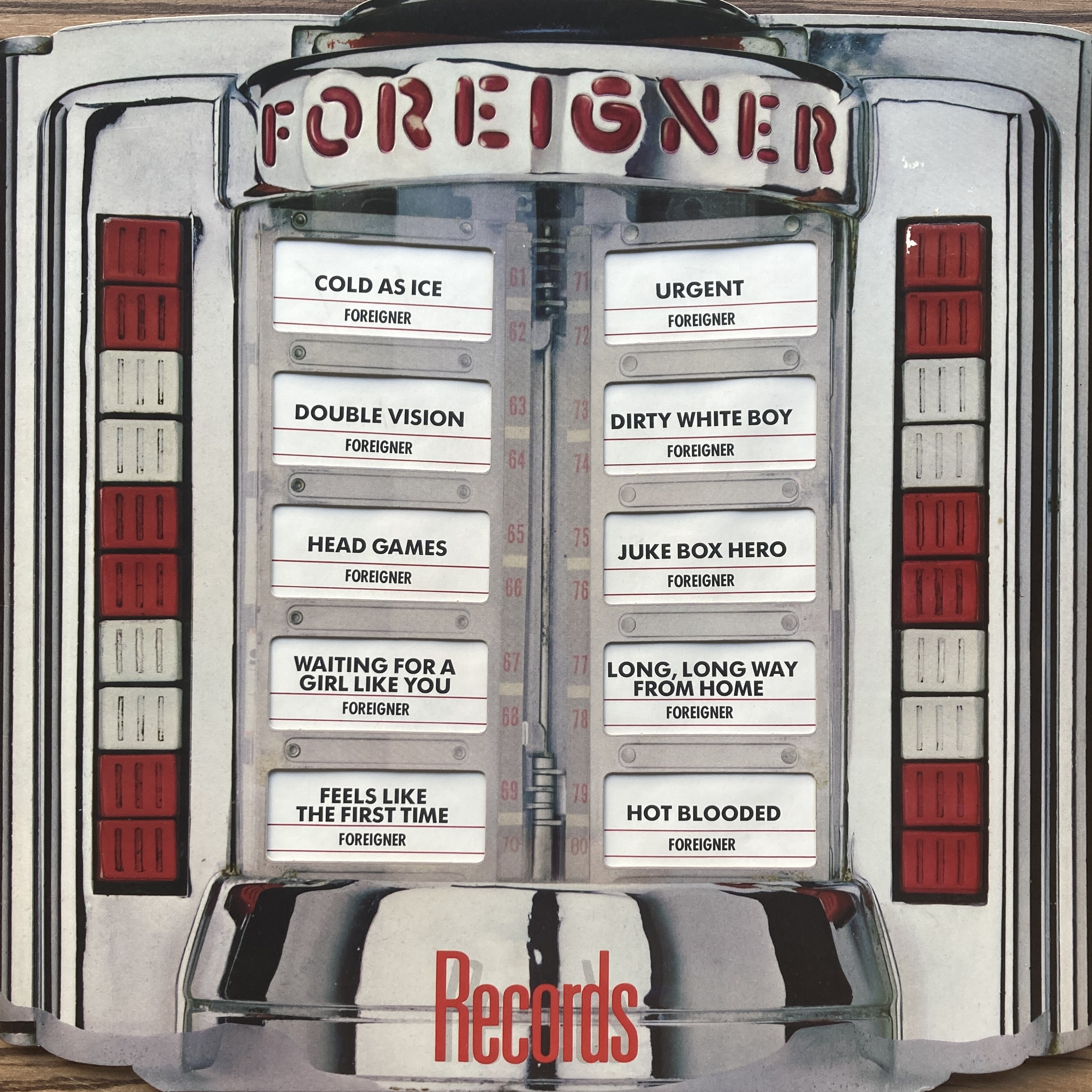 FOREIGNER - RECORDS