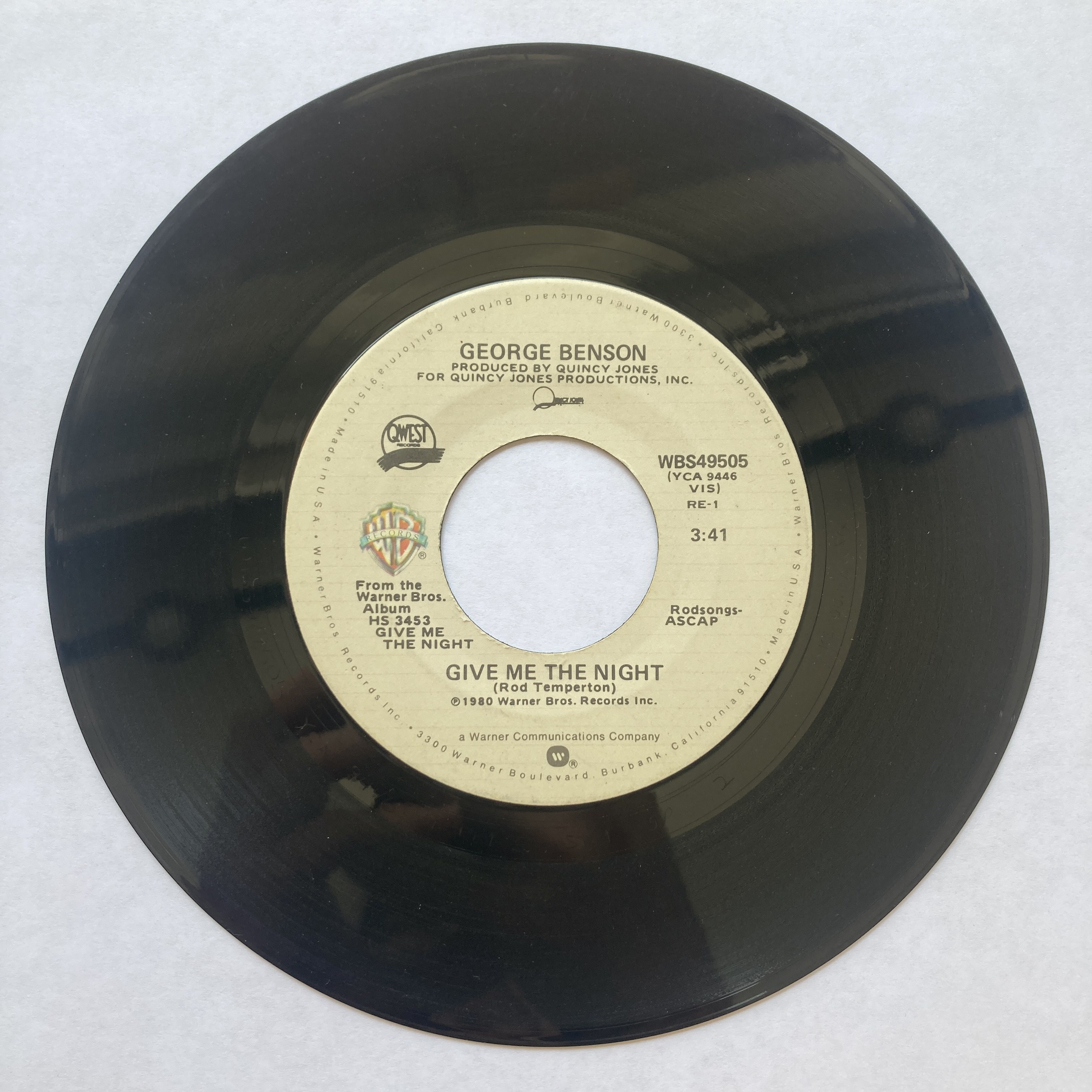 GEORGE BENSON – GIVE ME THE NIGHT