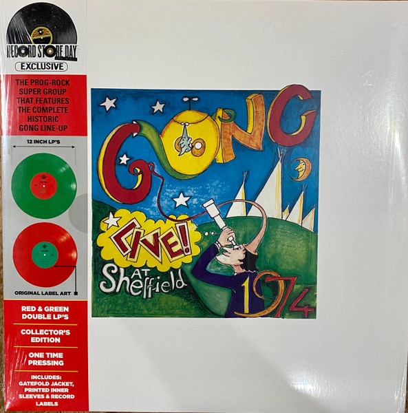 GONG - LIVE ! AT SHEFFIELD 1974 (RECORD STORE DAY EXCLUSIVE RED & GREEN VINYL)