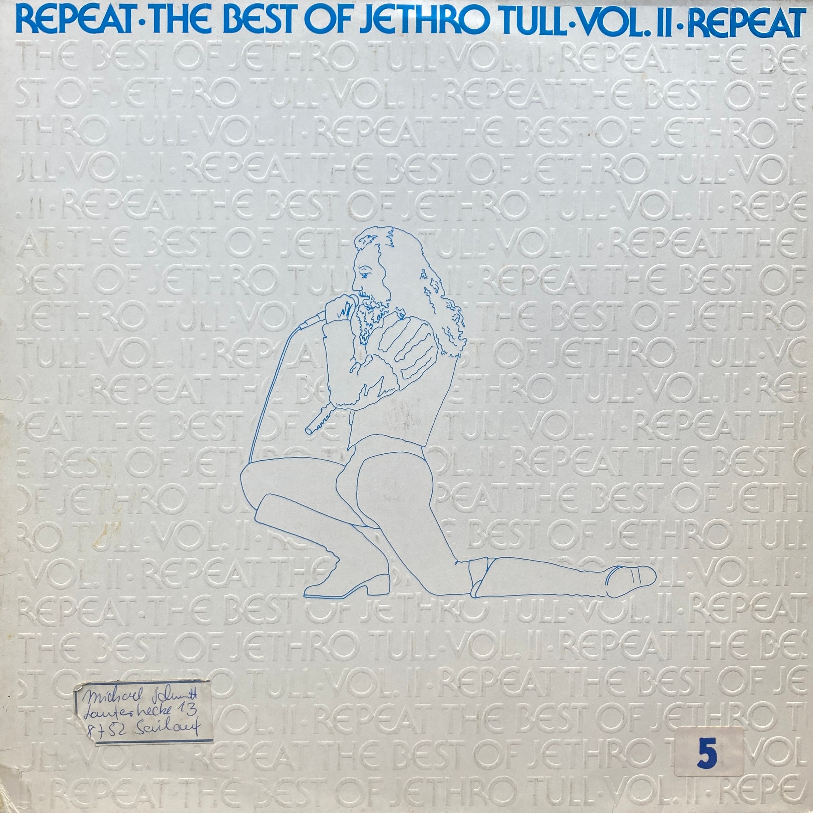 JETHRO TULL - REPEAT - THE BEST OF JETHRO TULL - VOL. II - REPEAT