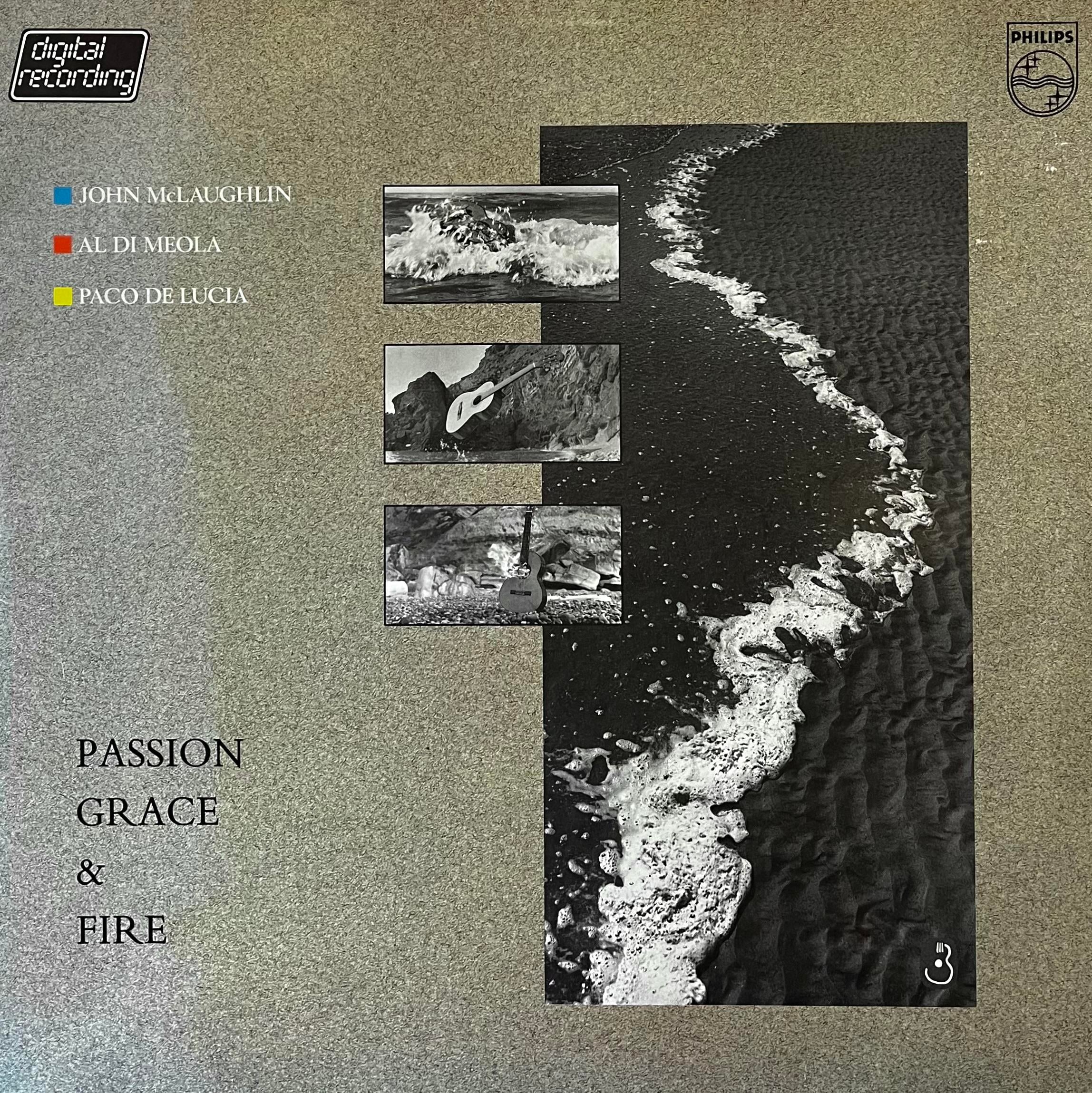 JOHN MCLAUGHLIN , AL DI MEOLA , PACO DE LUCIA - PASSION , GRACE & FIRE
