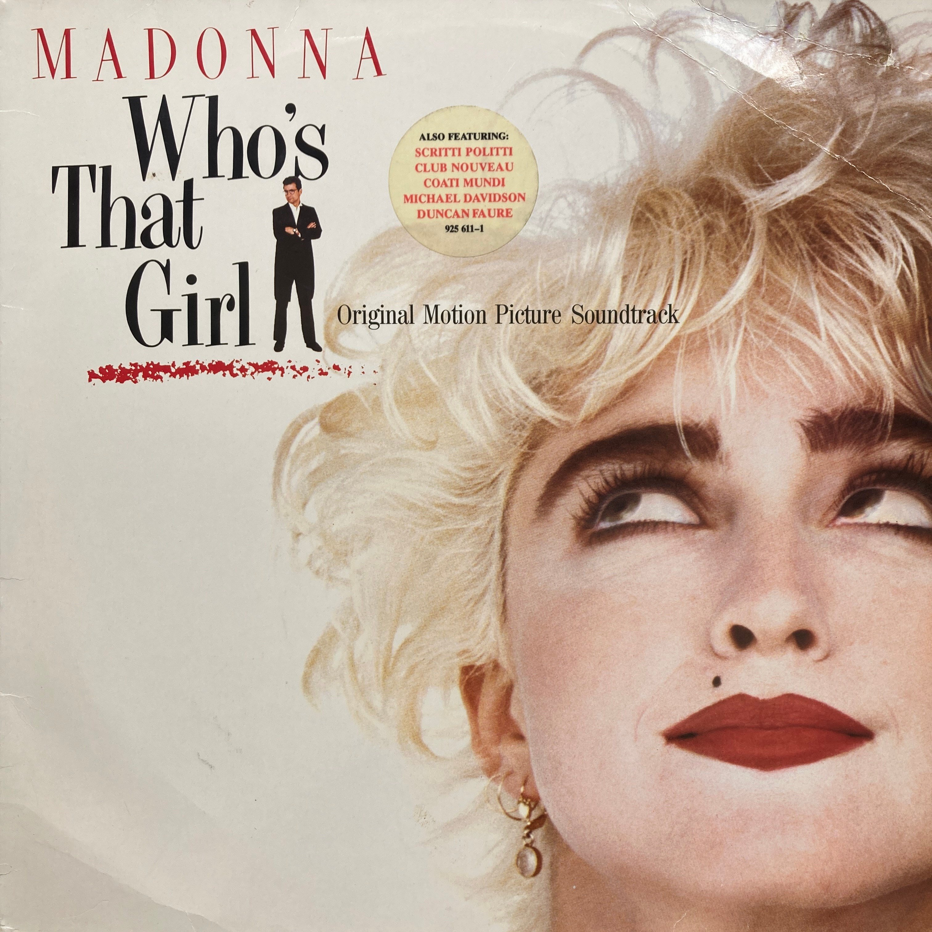 MADONNA - WHO'S THAT GIRL (ORIGINAL MOTION PICTURE SOUNDTRACK)