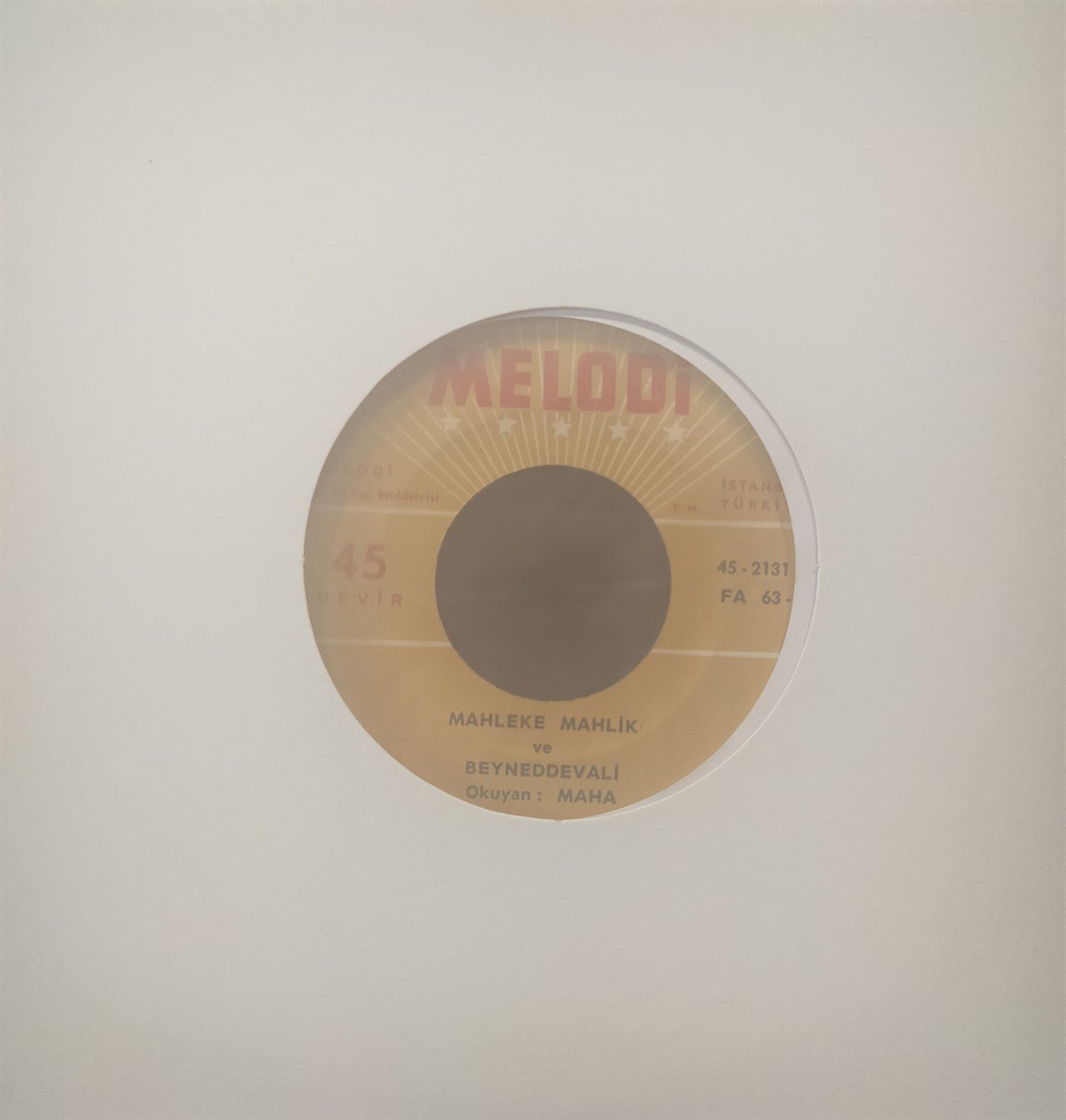 MAHA - MAHLEKE MAHLİK VE BEYNEDDEVALİ / AYIP AYIP VALLAH 