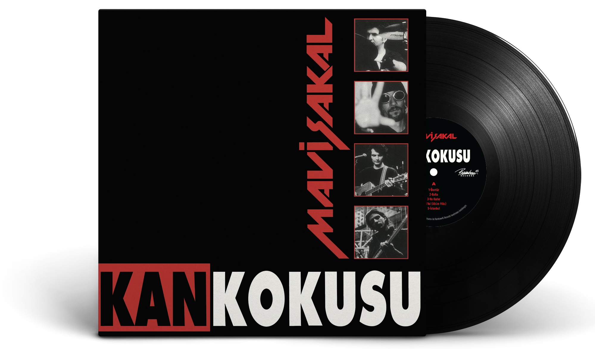 MAVİSAKAL – KAN KOKUSU LP SİYAH (İLK BASKI)