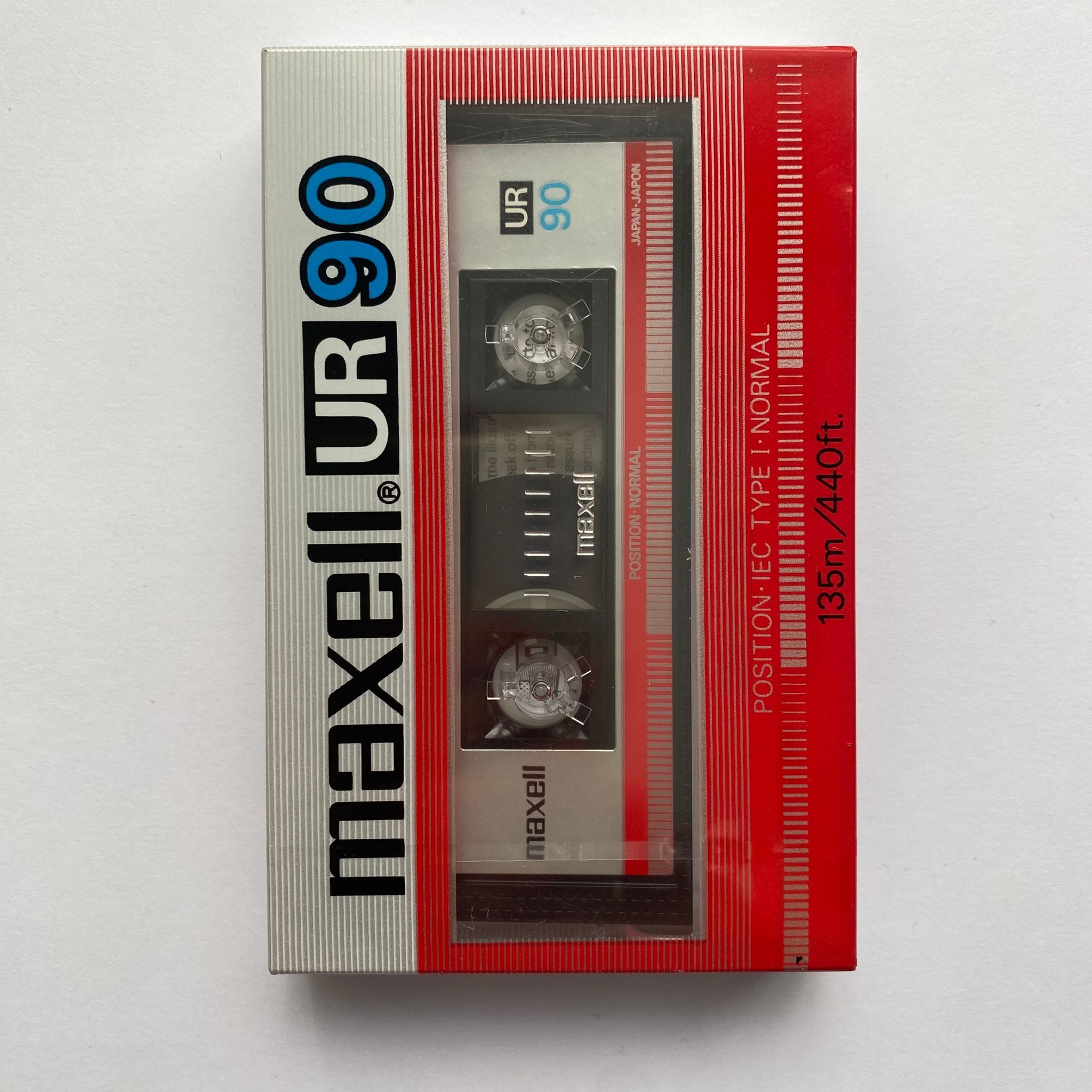MAXELL UR90 - BOŞ KASET AMBALAJINDA