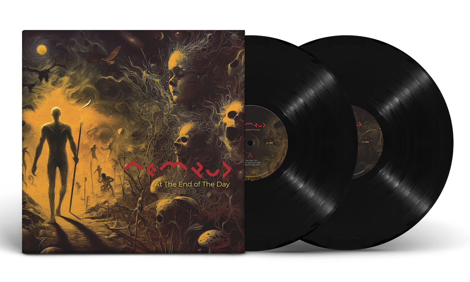 NEMRUD - AT THE END OF THE DAY (LP & CD & T-SHIRT BUNDLE)