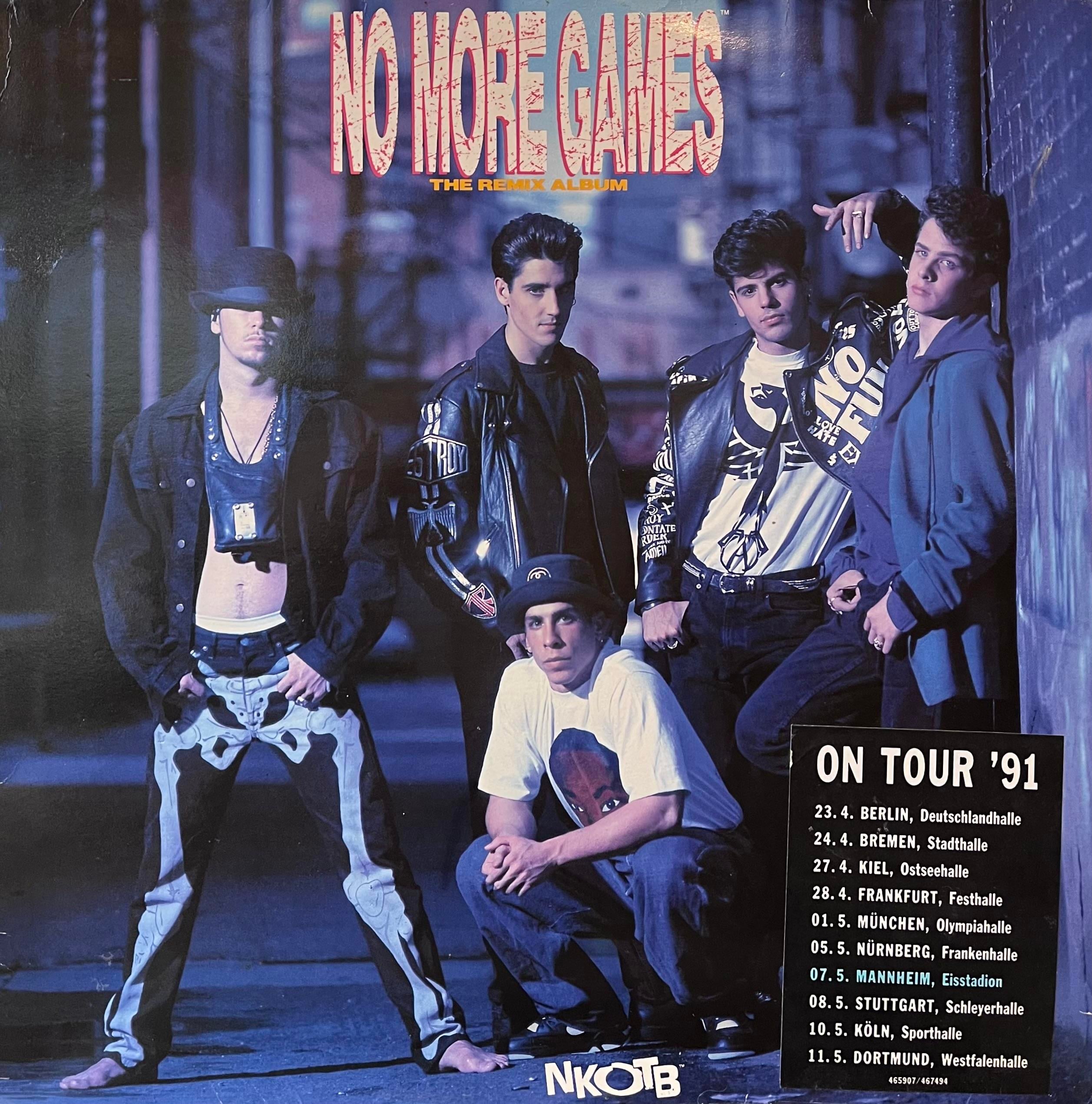 NEW KIDS ON THE BLOCK - NO MORE GAMES  - THE REMIX ALBUM