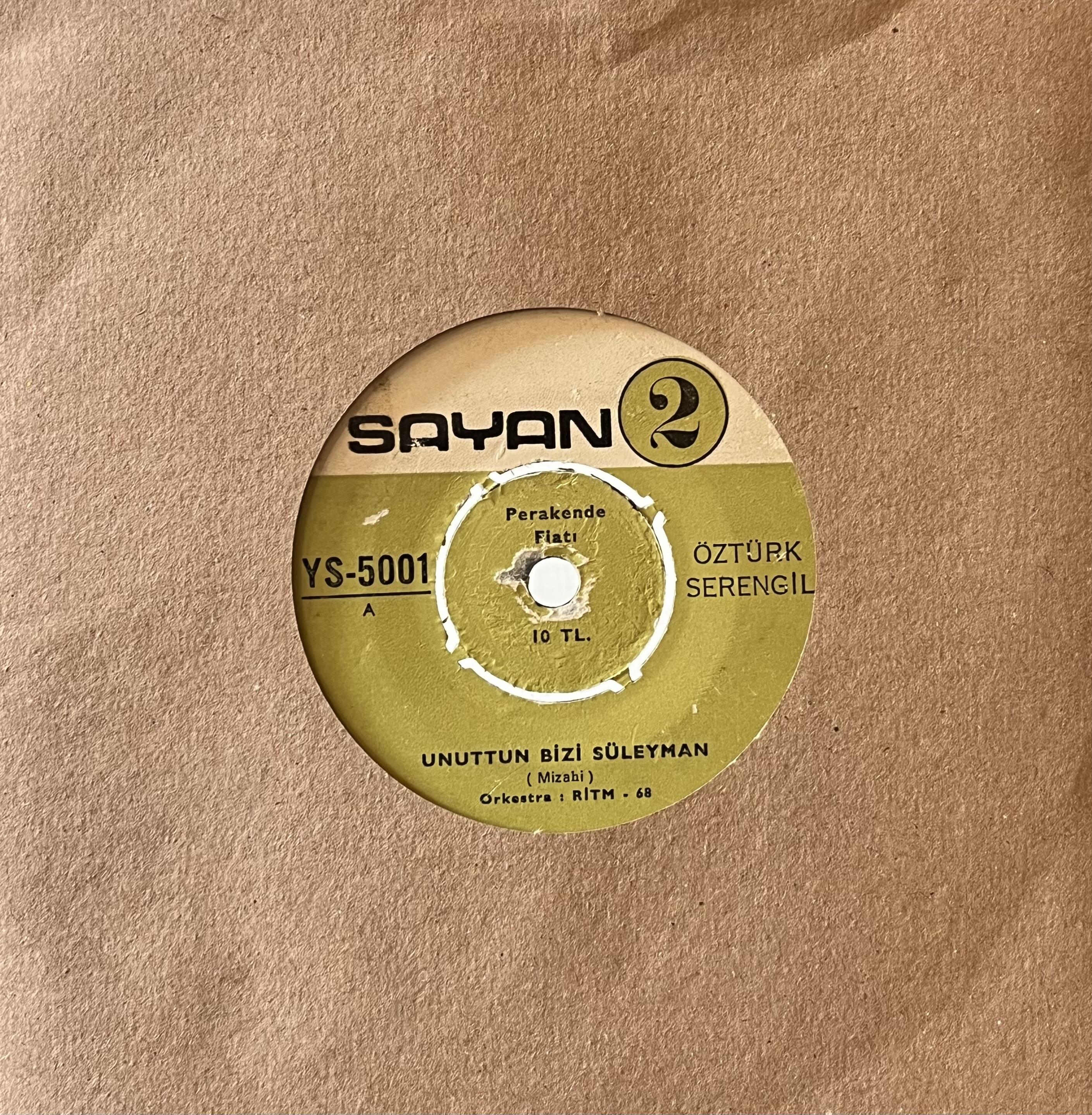 ÖZTÜRK SERENGİL - UNUTTUN BİZİ SÜLEYMAN / EYVAH