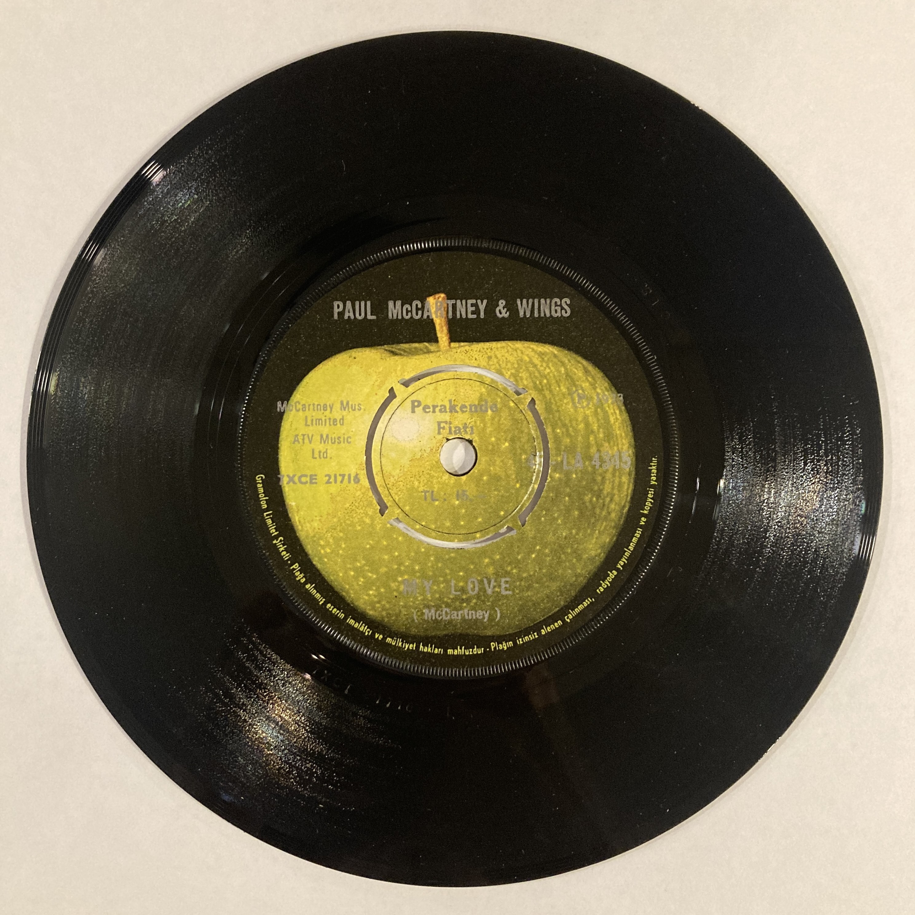 PAUL MCCARTNEY & WINGS – MY LOVE