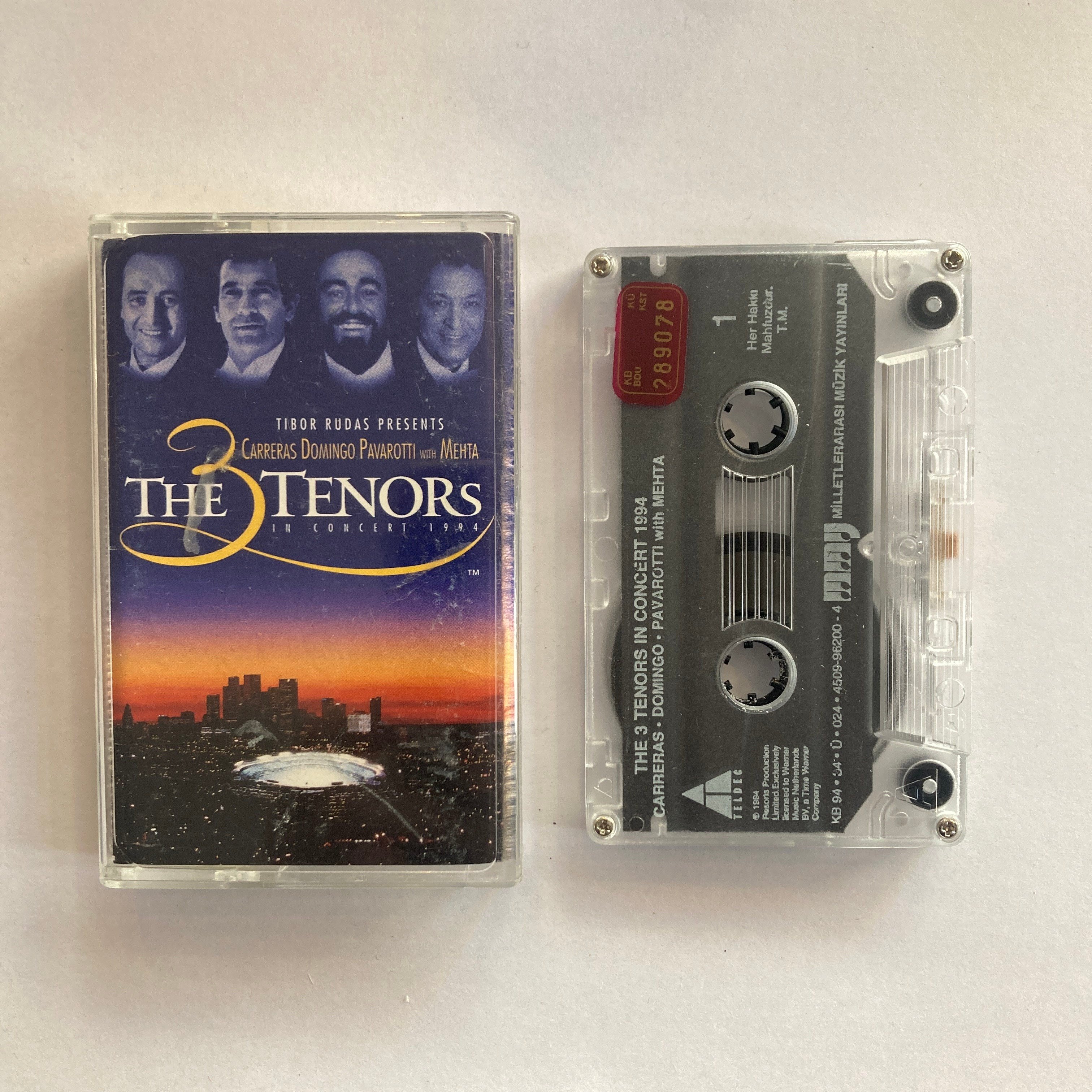 PAVAROTTI - THE 3 TENORS IN THE CONCERT 1994