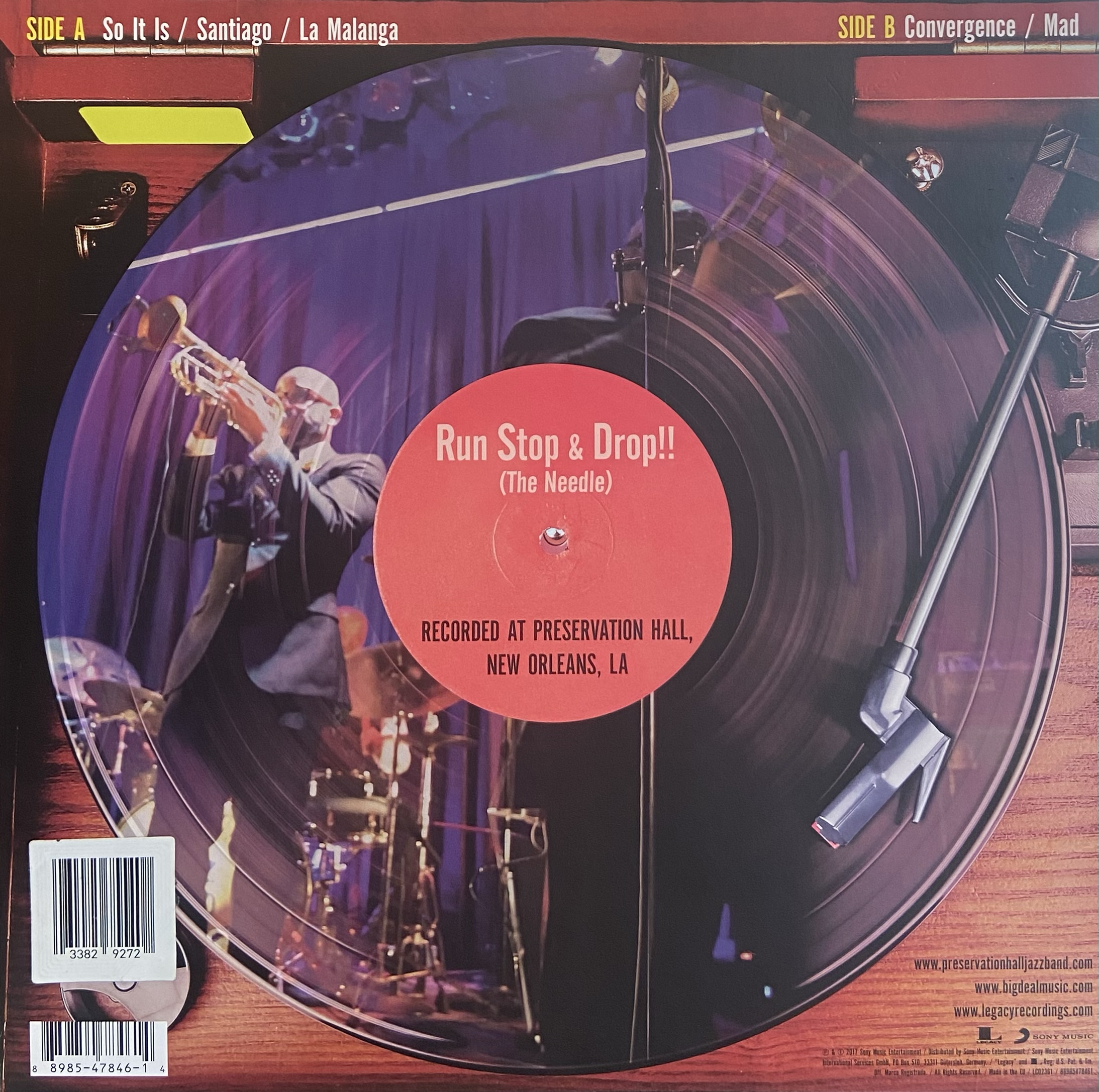 PRESERVATION HALL JAZZ BAND - RUN STOP & DROP !! (THE NEEDLE) 