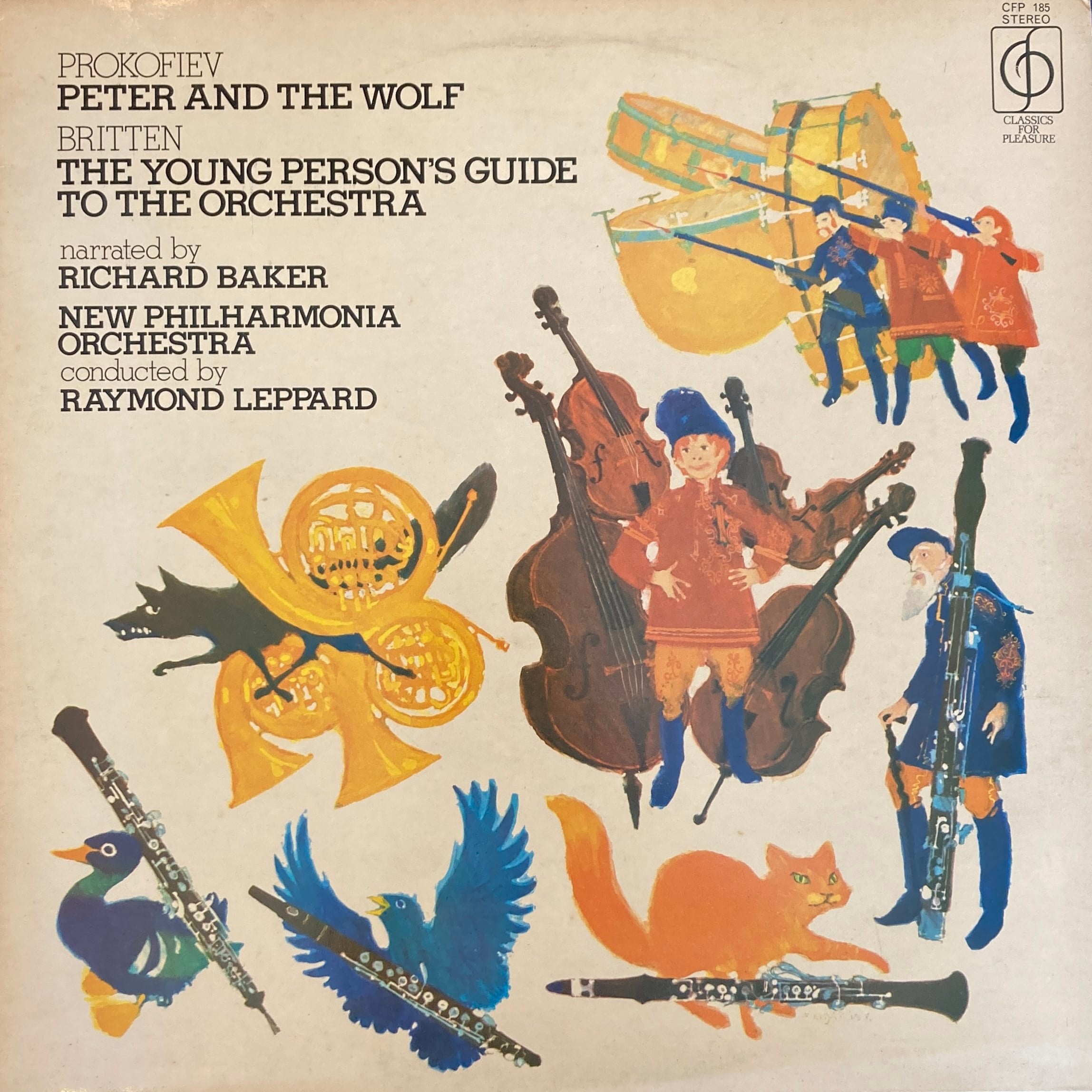SERGEI PROKOFIEV - PETER AND THE WOLF / THE YOUNG PERSON'S GUIDE TO THE ORCHESTRA
